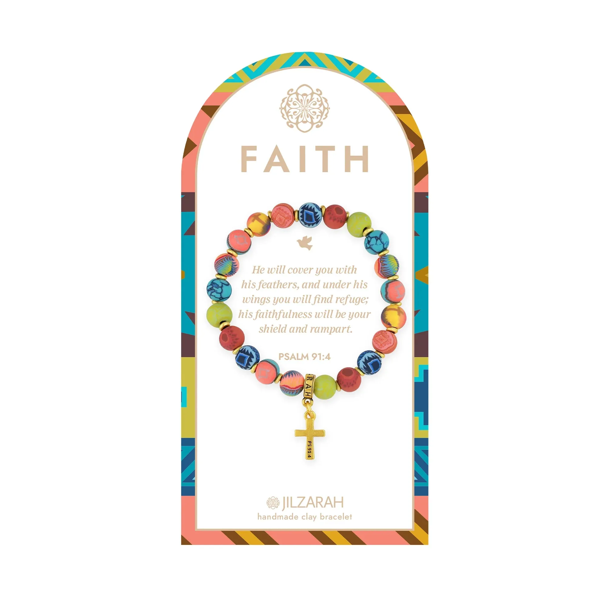 Jilzarah Faith Gift Bracelet - Multi Colored
