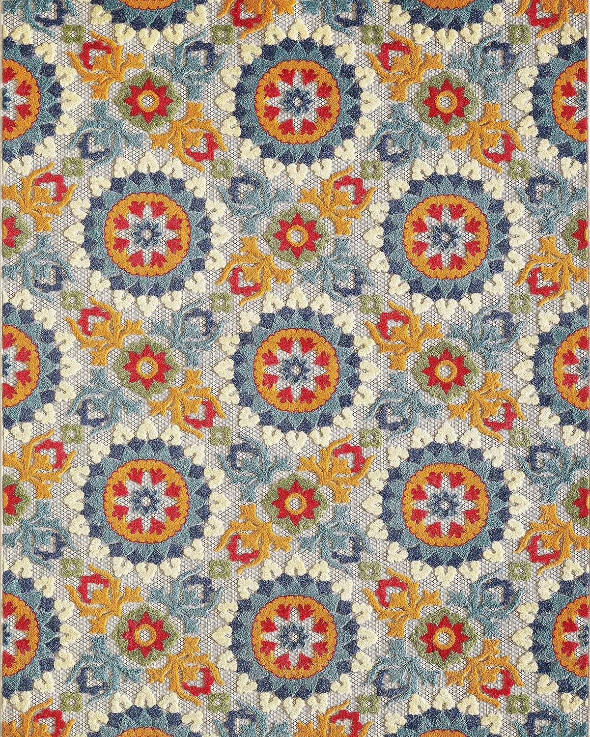 KAS Calla Manor Round Indoor/Outdoor Rug