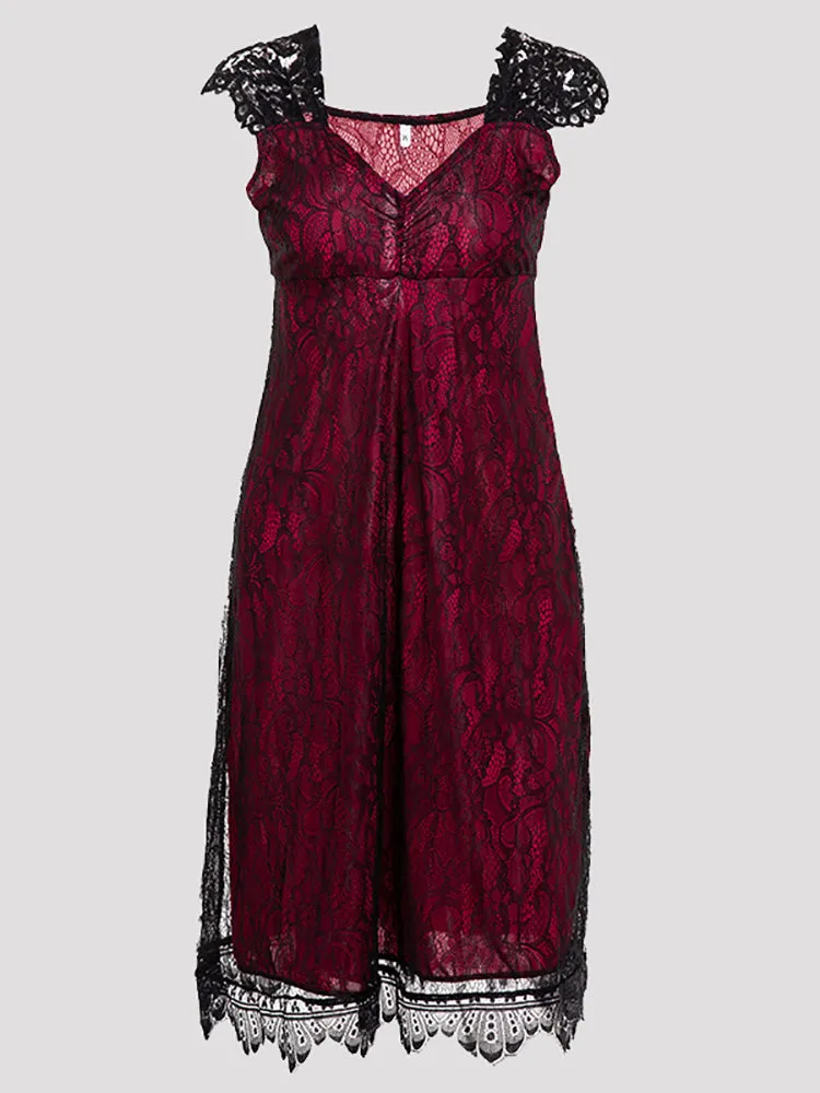 Lace Charming Mini Dress