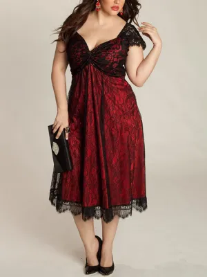 Lace Charming Mini Dress