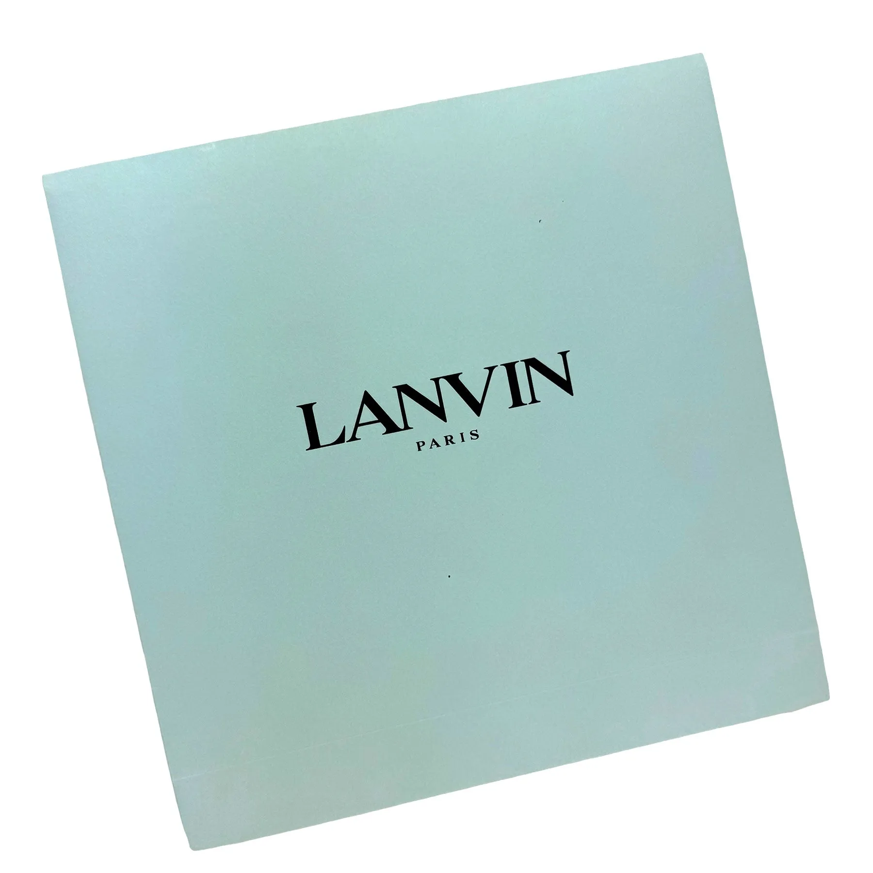 Lanvin Scarf Multi Colored Herringbone Design - Twill Silk Scarf