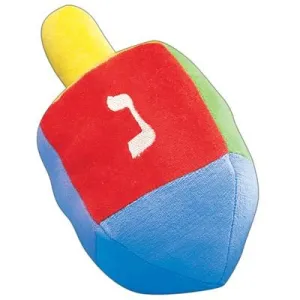 Large Plush Dreidel 8"