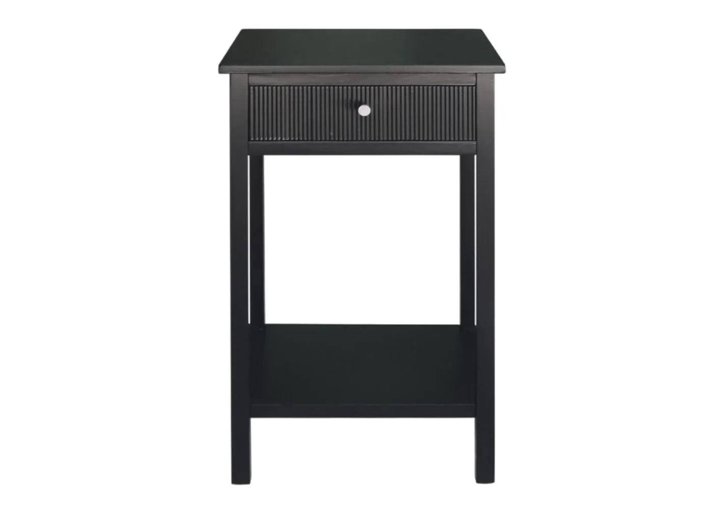 Lindon Black End Table by Lina Home