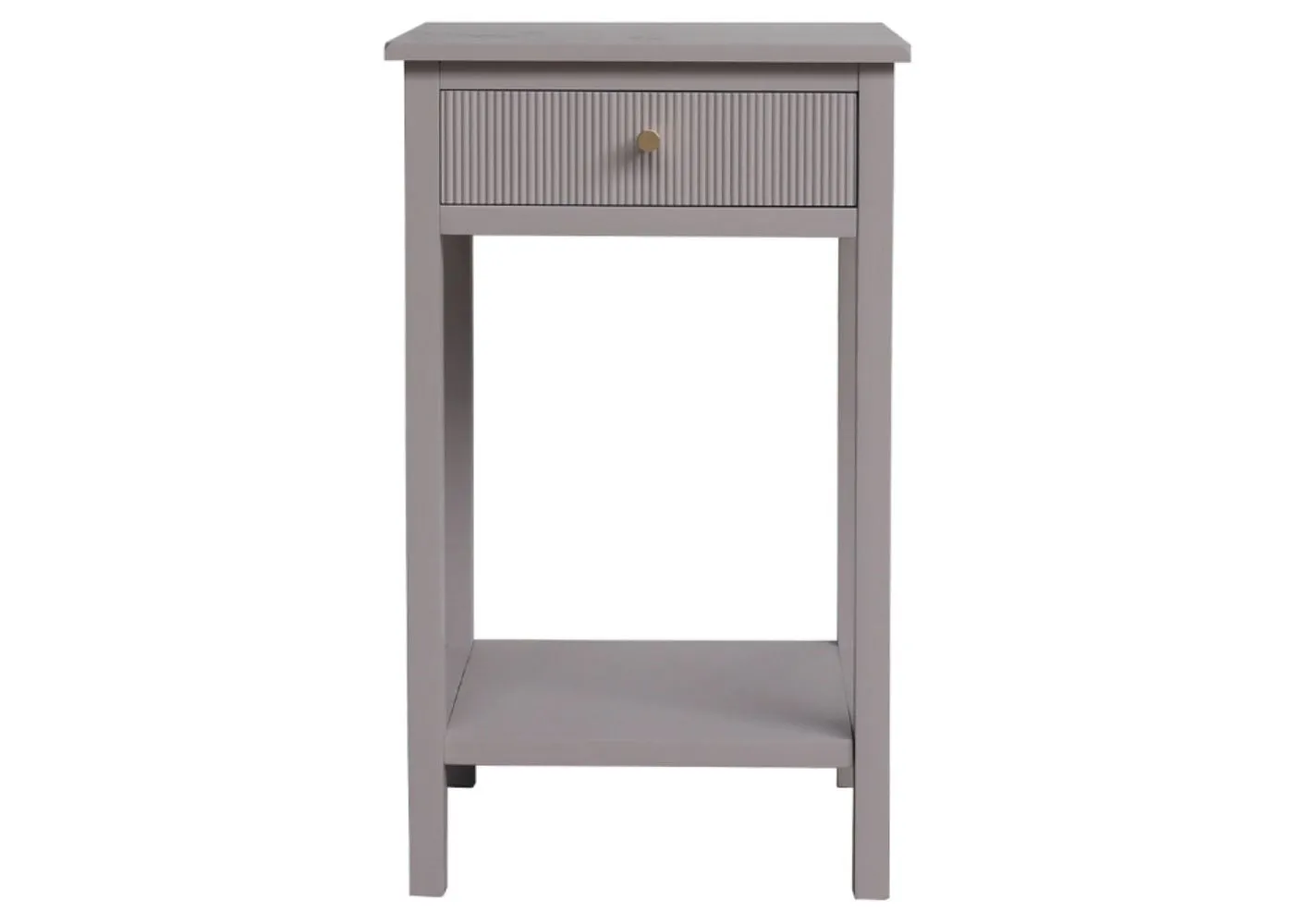 Lindon Summer Grey End Table by Lina Home