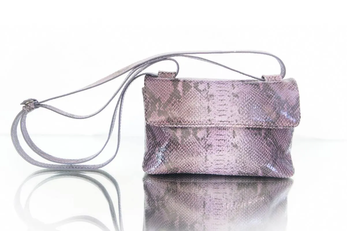 LITTLE PUFFY | PURPLE SNAKE PRINT