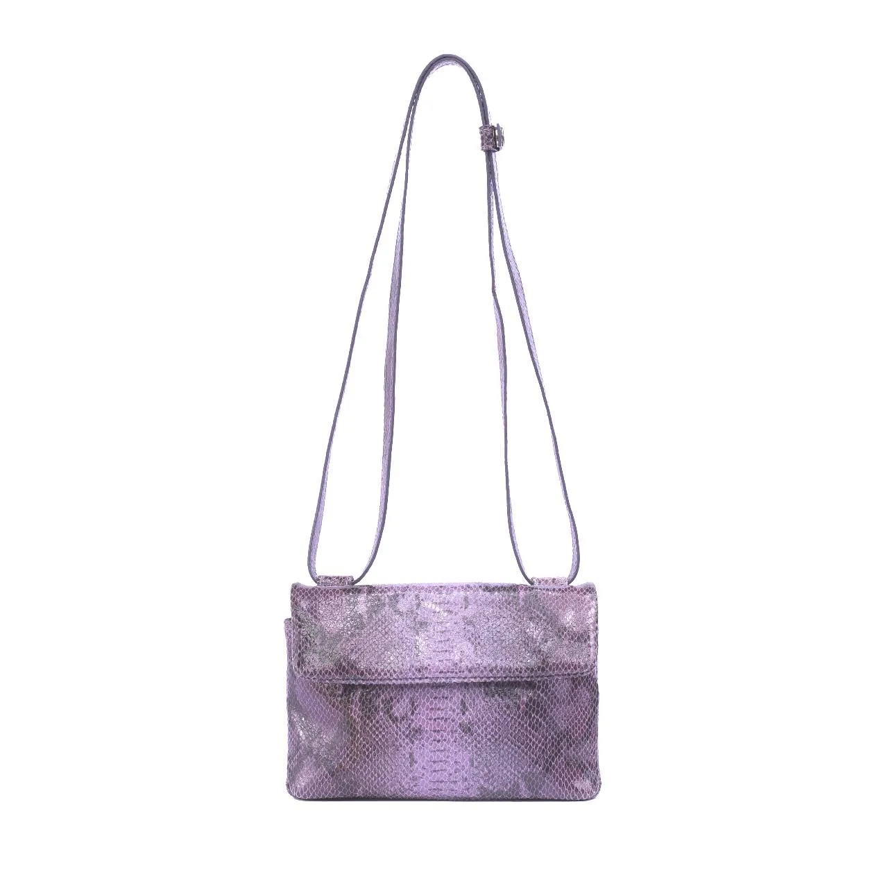 LITTLE PUFFY | PURPLE SNAKE PRINT