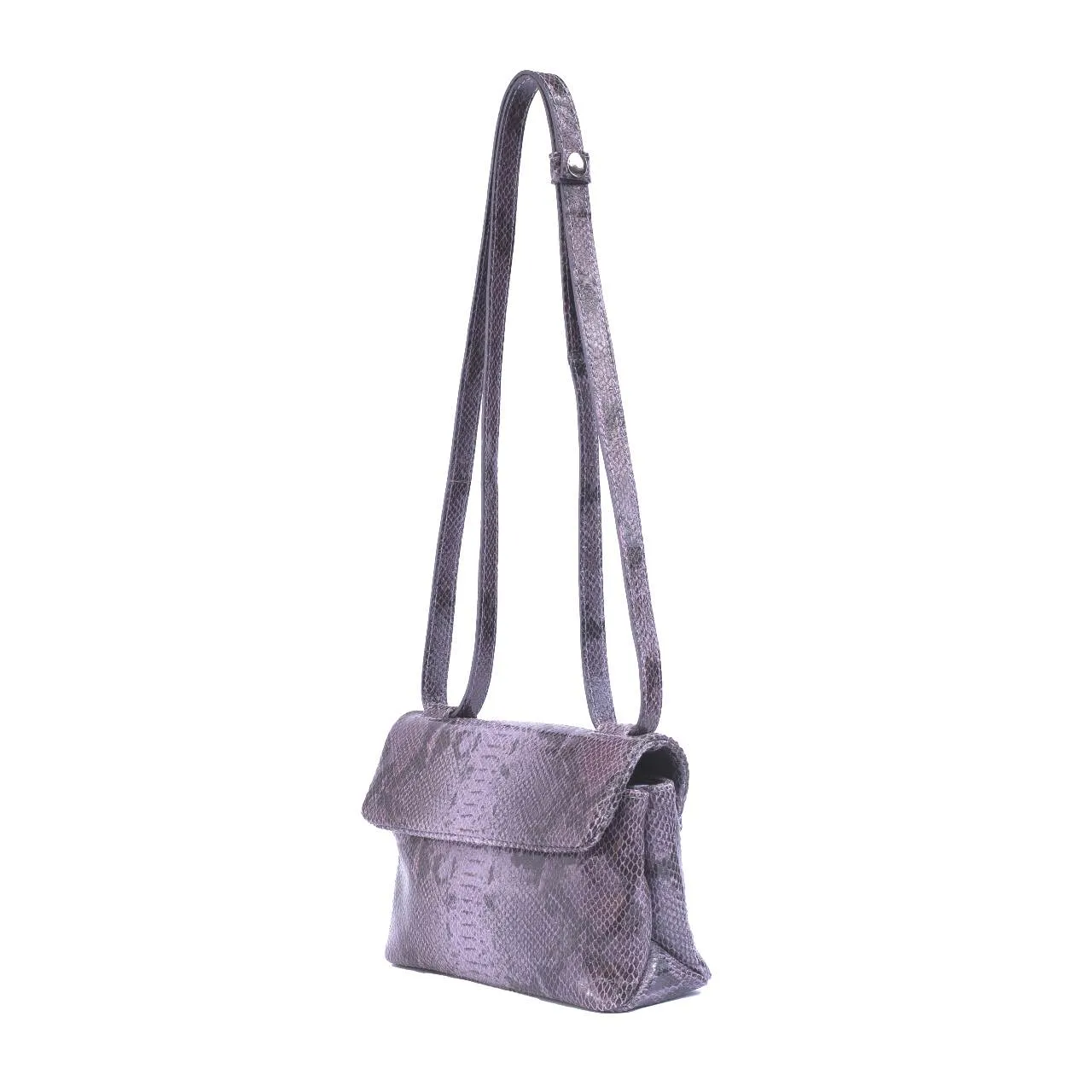 LITTLE PUFFY | PURPLE SNAKE PRINT