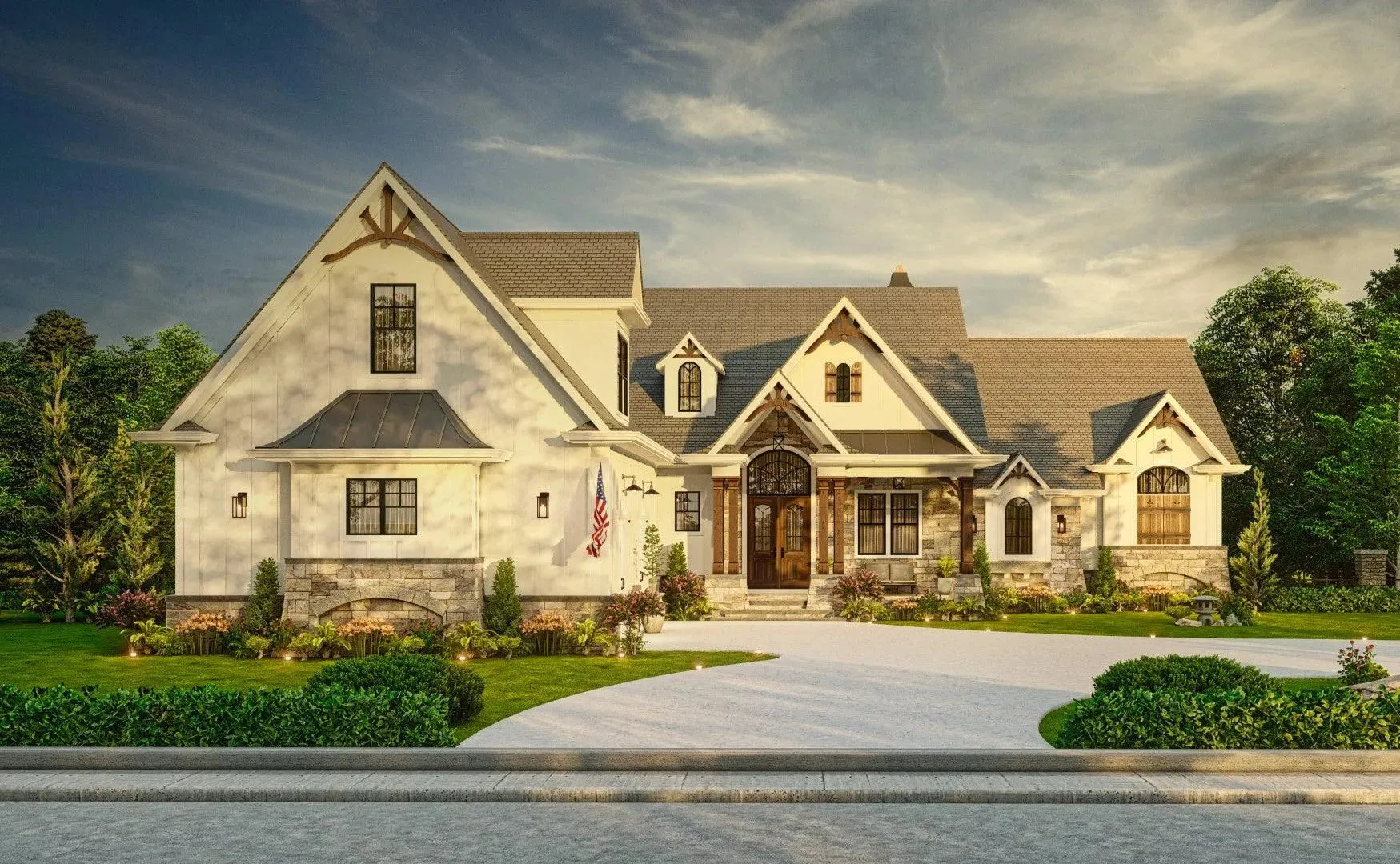Luxurious 3-Bedroom Home with Basement, Media Room, and Outdoor Living