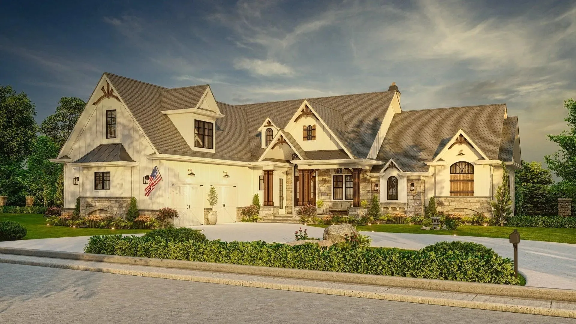 Luxurious 3-Bedroom Home with Basement, Media Room, and Outdoor Living