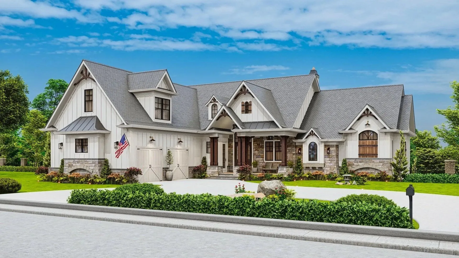 Luxurious 3-Bedroom Home with Basement, Media Room, and Outdoor Living