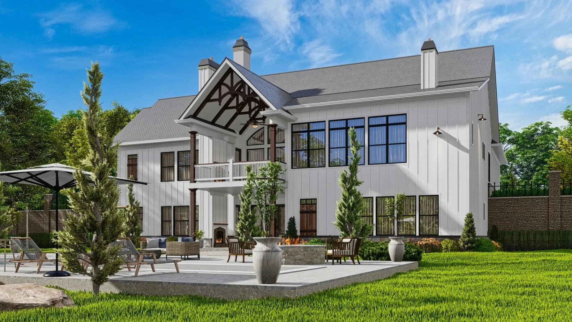 Luxurious 3-Bedroom Home with Basement, Media Room, and Outdoor Living
