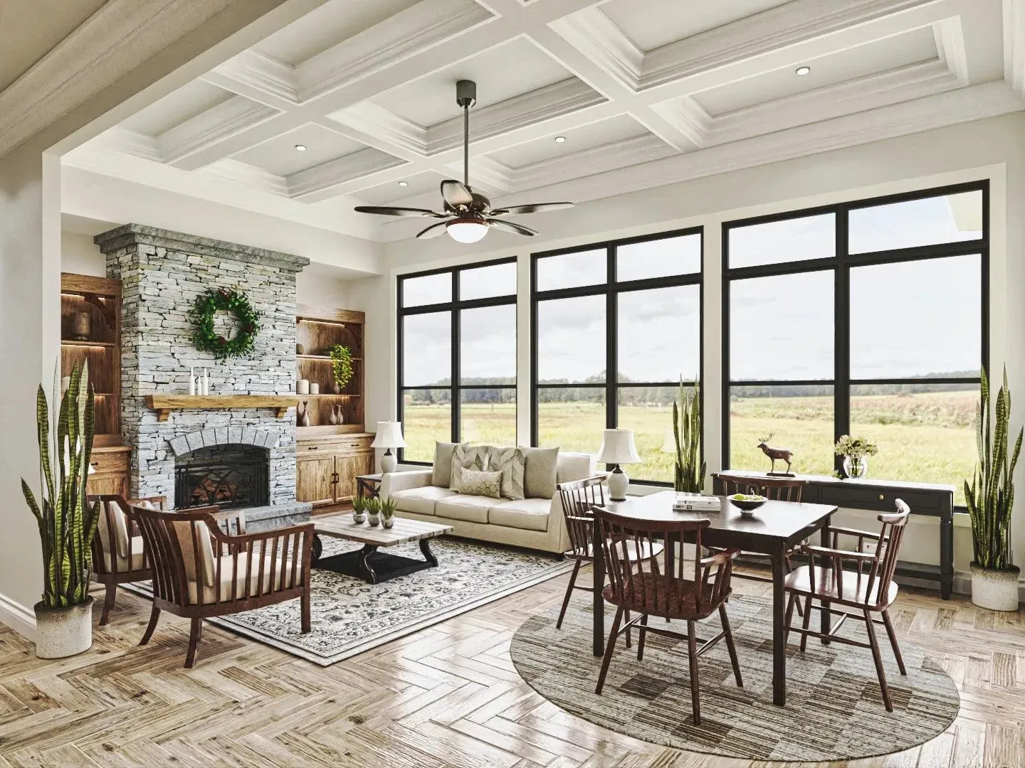 Luxurious 3-Bedroom Home with Basement, Media Room, and Outdoor Living