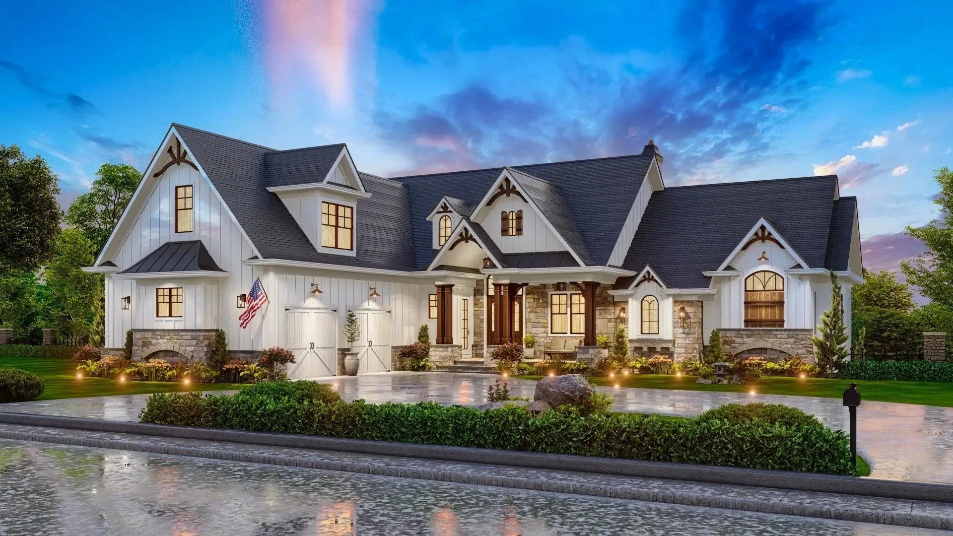 Luxurious 3-Bedroom Home with Basement, Media Room, and Outdoor Living