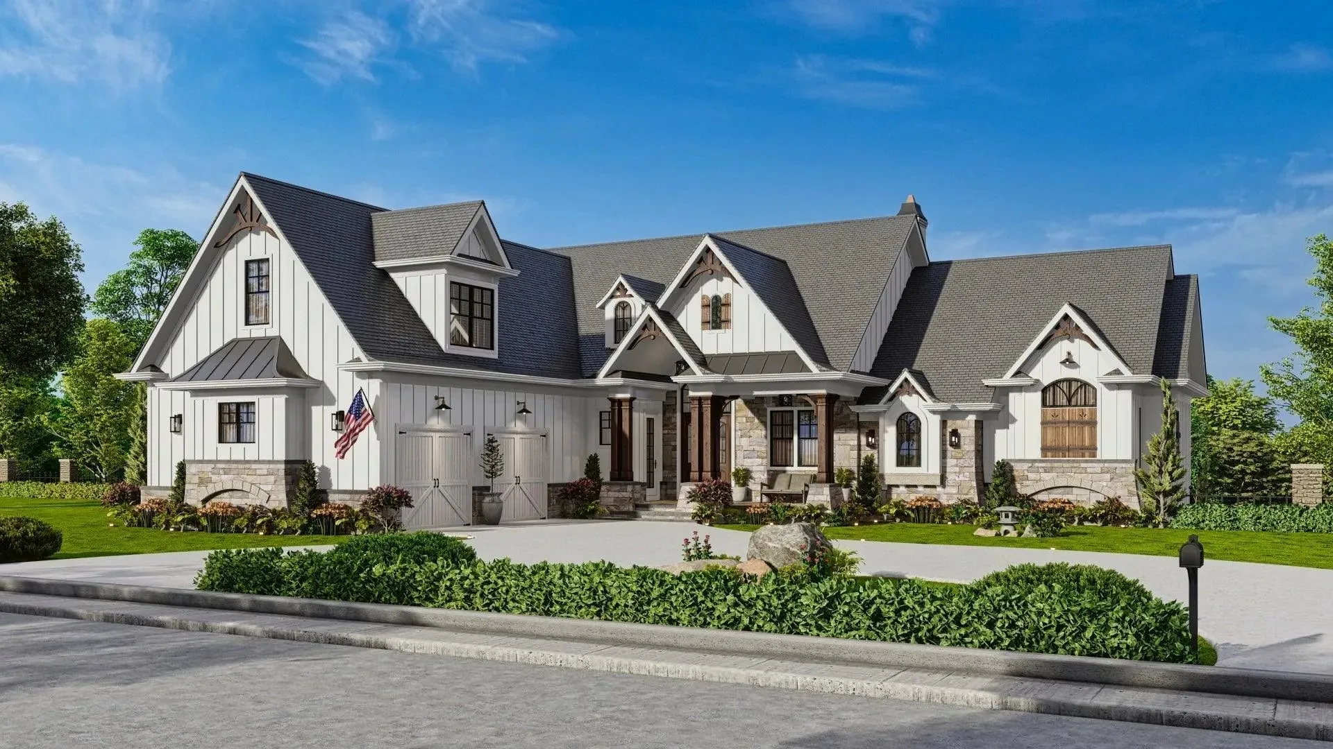Luxurious 3-Bedroom Home with Basement, Media Room, and Outdoor Living