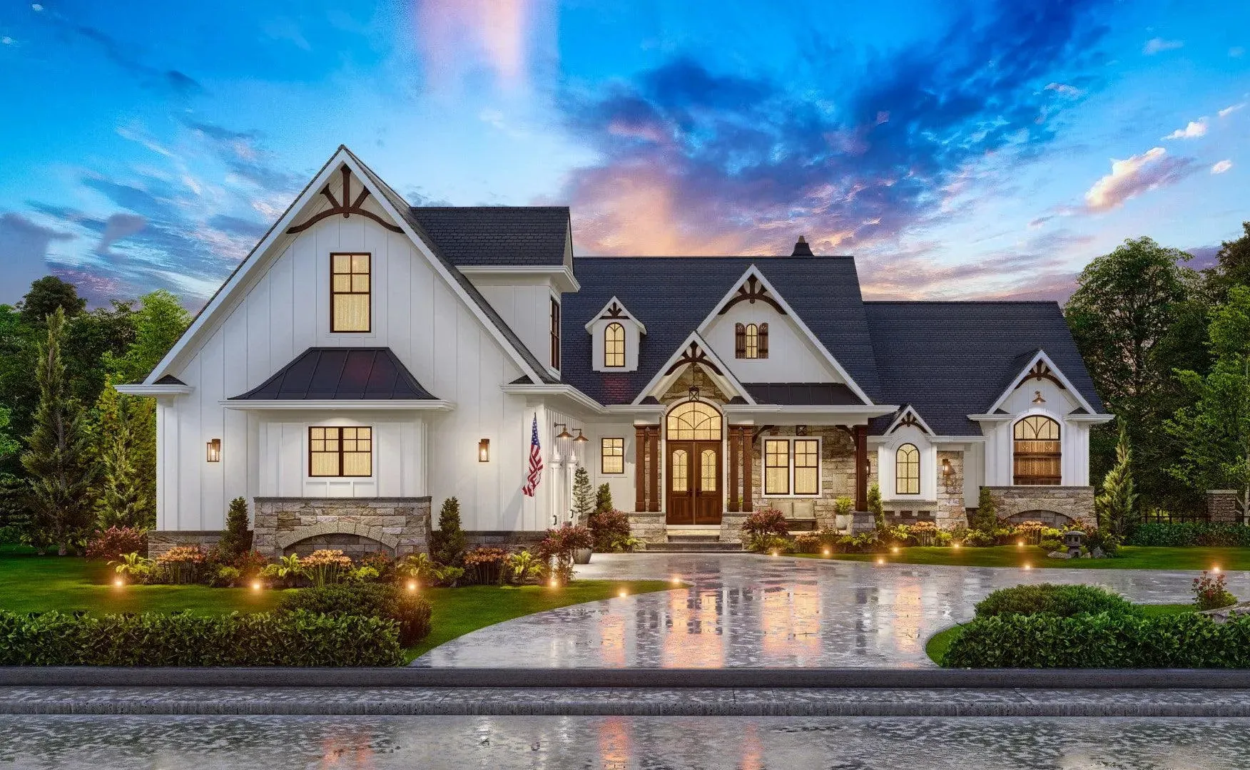 Luxurious 3-Bedroom Home with Basement, Media Room, and Outdoor Living