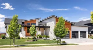 Luxurious home with open layout and spacious outdoor deck!