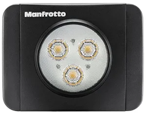 Manfrotto MLUMIEPL-BK LUMIE SERIES PLAY LED LIGHT & ACCESSORIES - BLACK (Black)