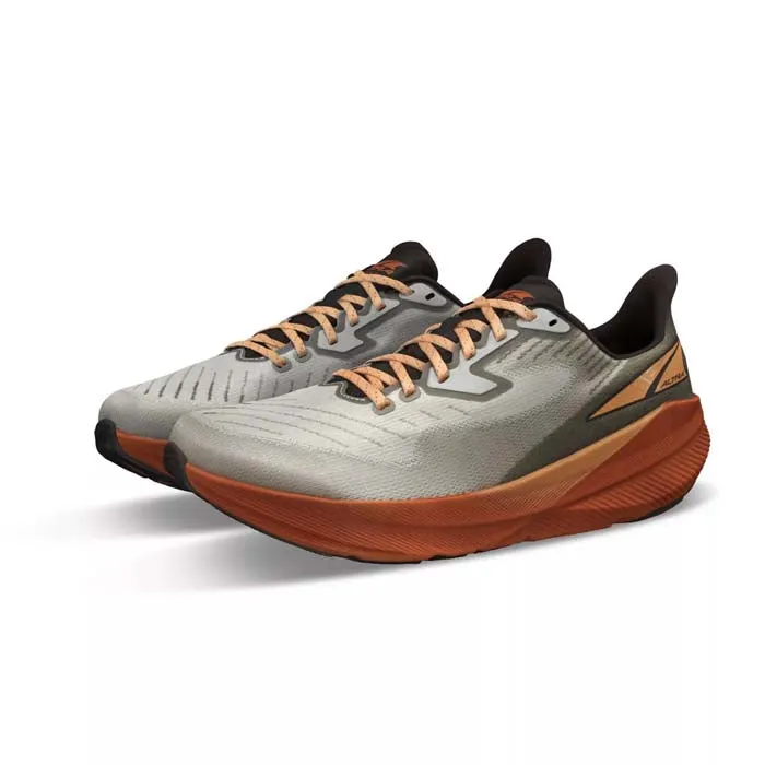 Mens Altra Experience Flow in Gray/Orange