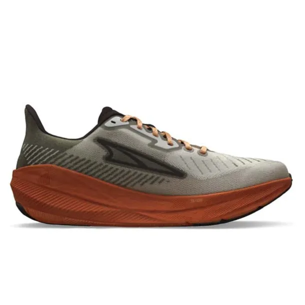 Mens Altra Experience Flow in Gray/Orange