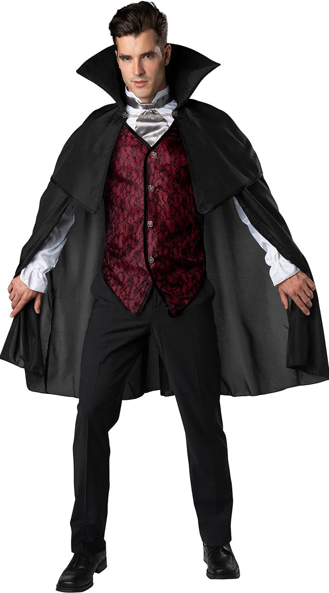 Men's Charming Vampire Costume