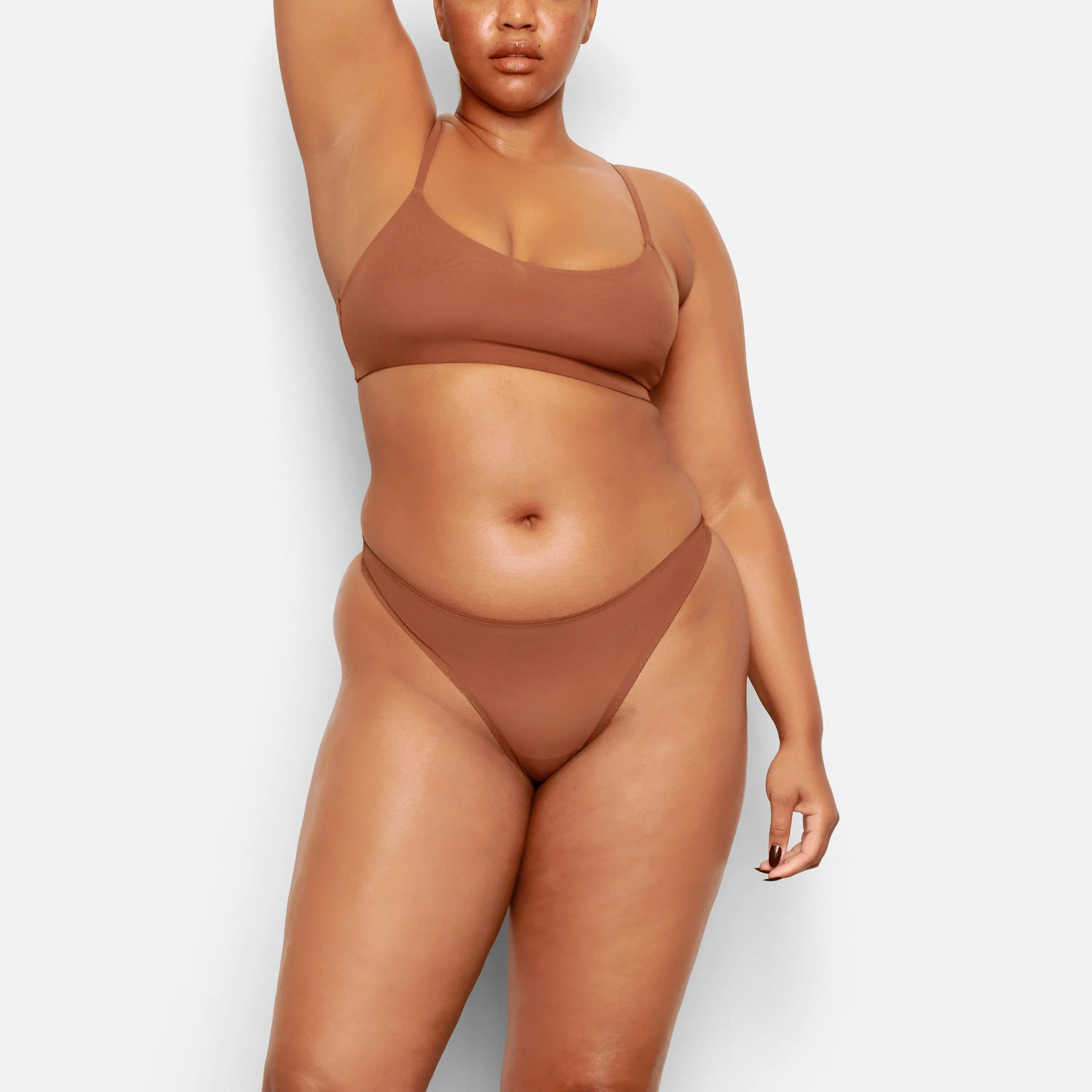 MESH SCOOP BRALETTE | JASPER