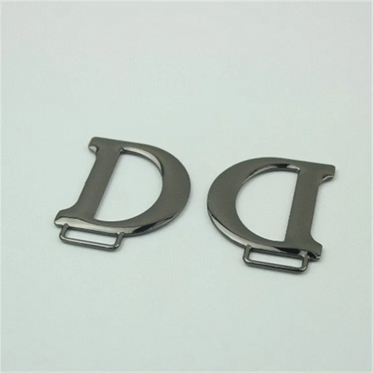 Metal Purse Label 1 7/8" 48mm Charm Tag Decoration Supply Heavy Duty Handbag Bag Making Replacement Hardware Wholesale Bulk