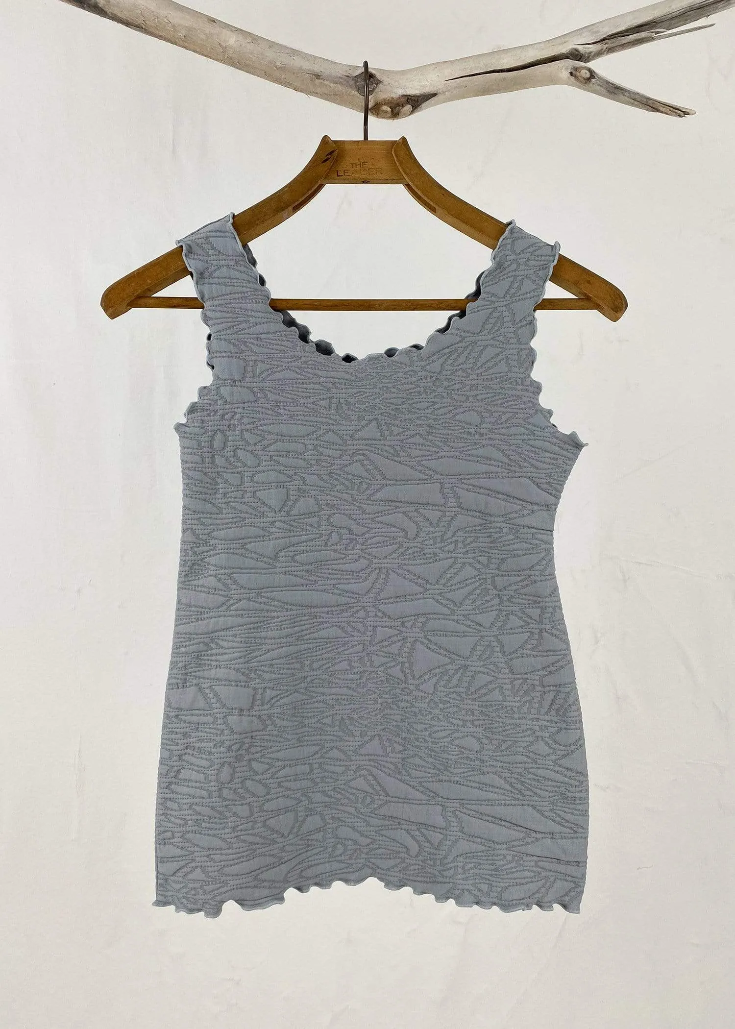 Metallic Shot Matelasse Charming Tank