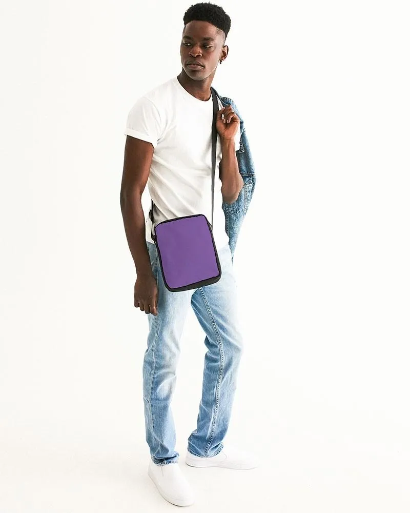 Midtone Violet Messenger Pouch | C60M80Y0K0