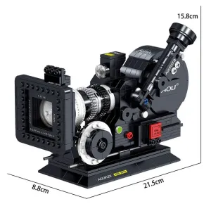 MOC Retro Digital Video Camera MINI Bricks Toys