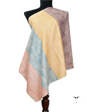 multi-colored Striped Pashmina Stole 7413