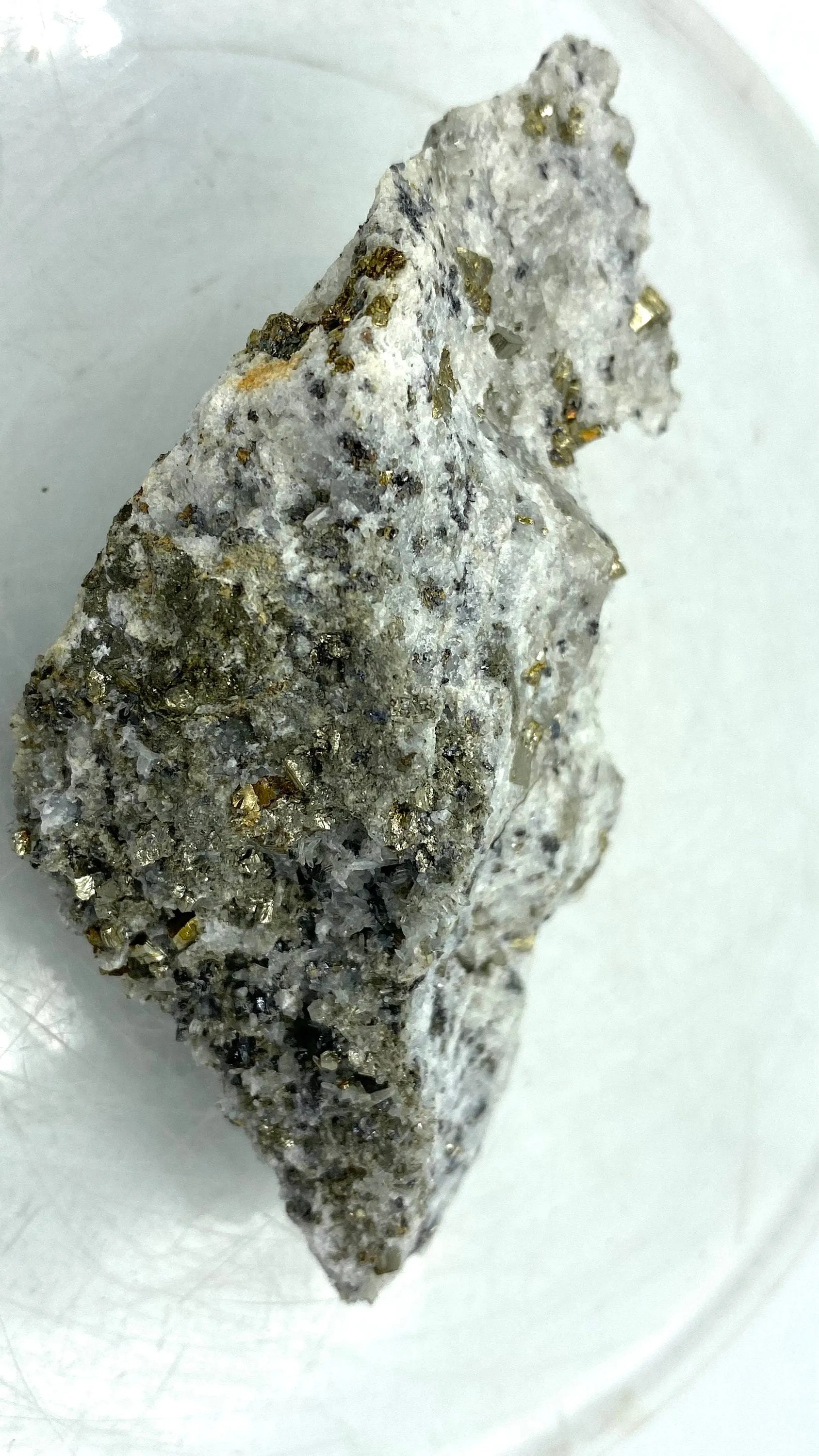 Natural Calcite with Galena - Clear Quartz and Pyrite cubes - Rough Mineral Stone