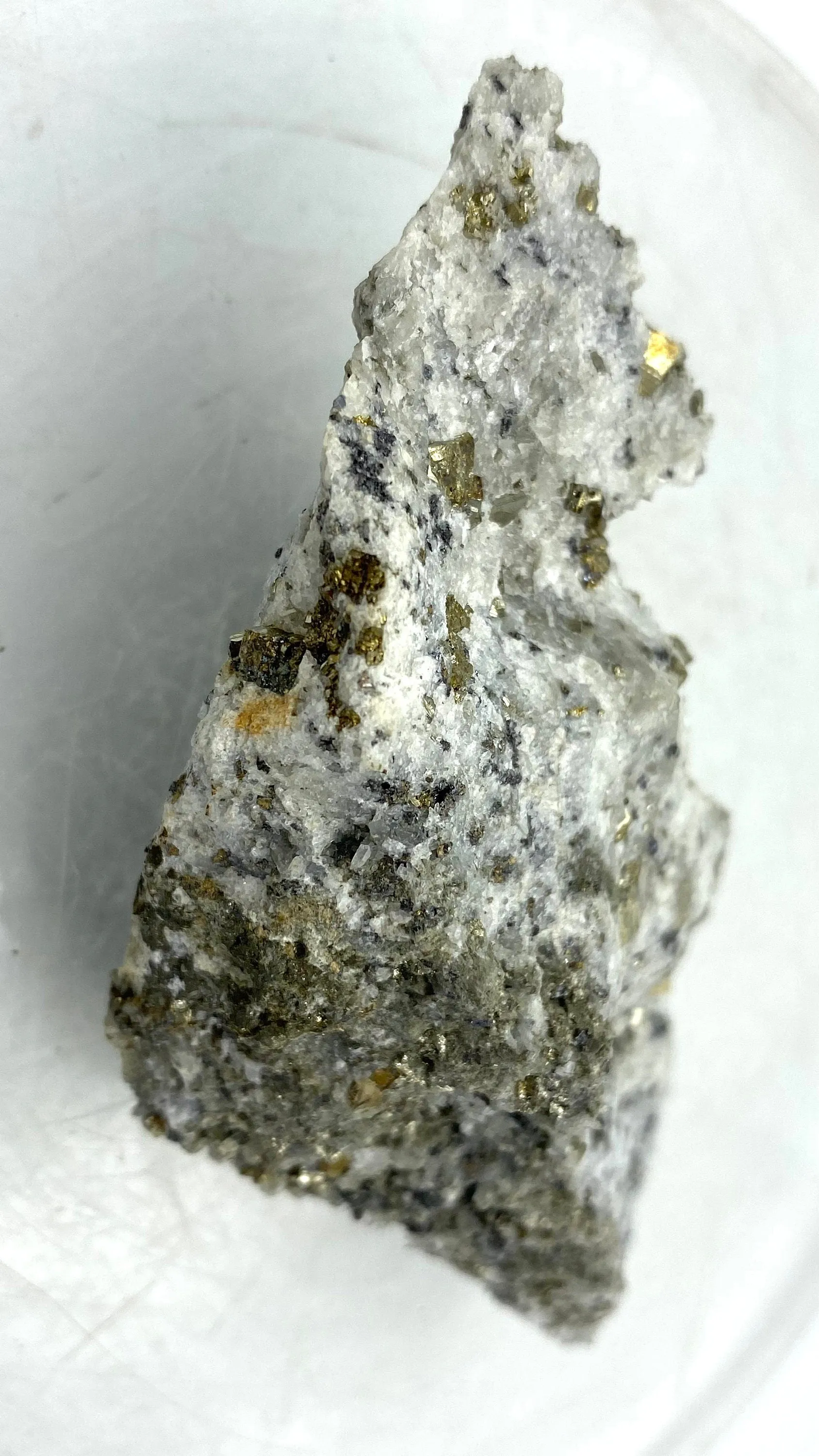 Natural Calcite with Galena - Clear Quartz and Pyrite cubes - Rough Mineral Stone