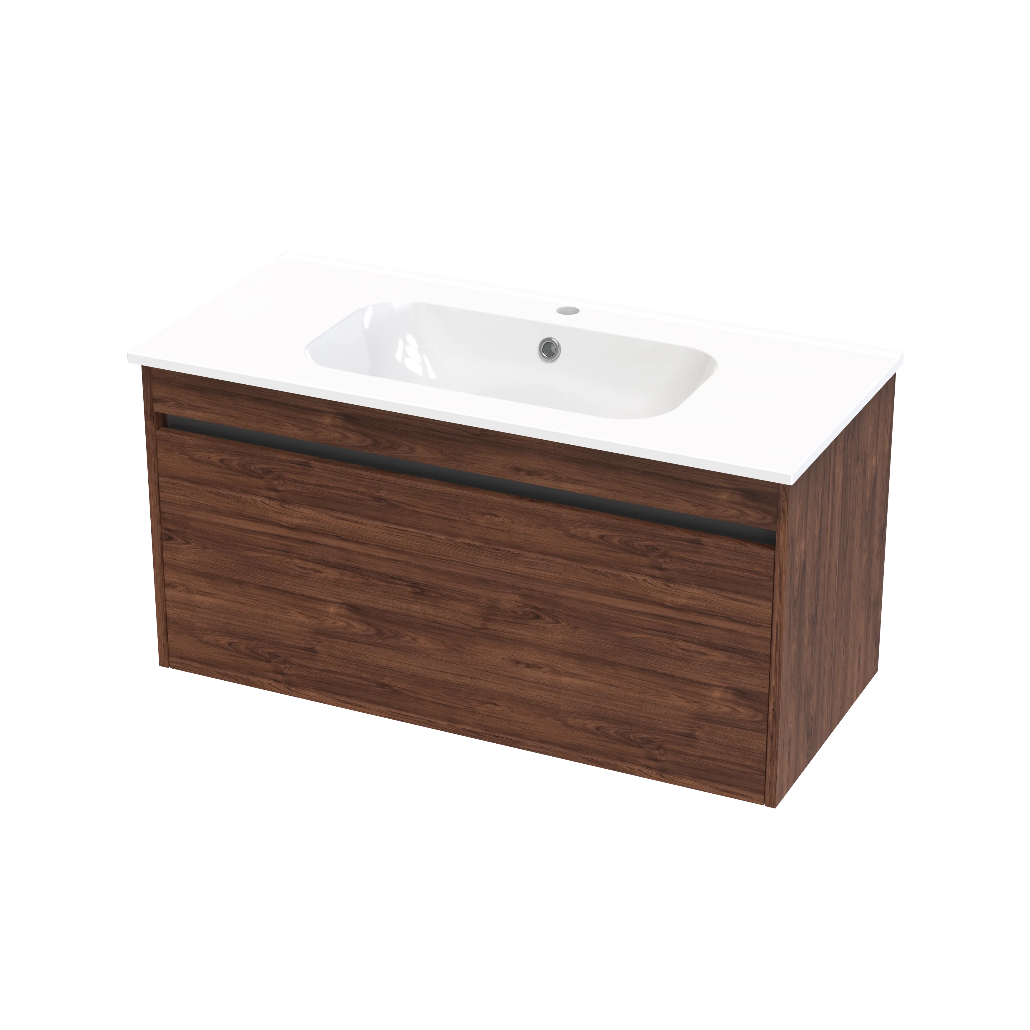Nera Syrtari 1015 1 Drawer Wall Vanity