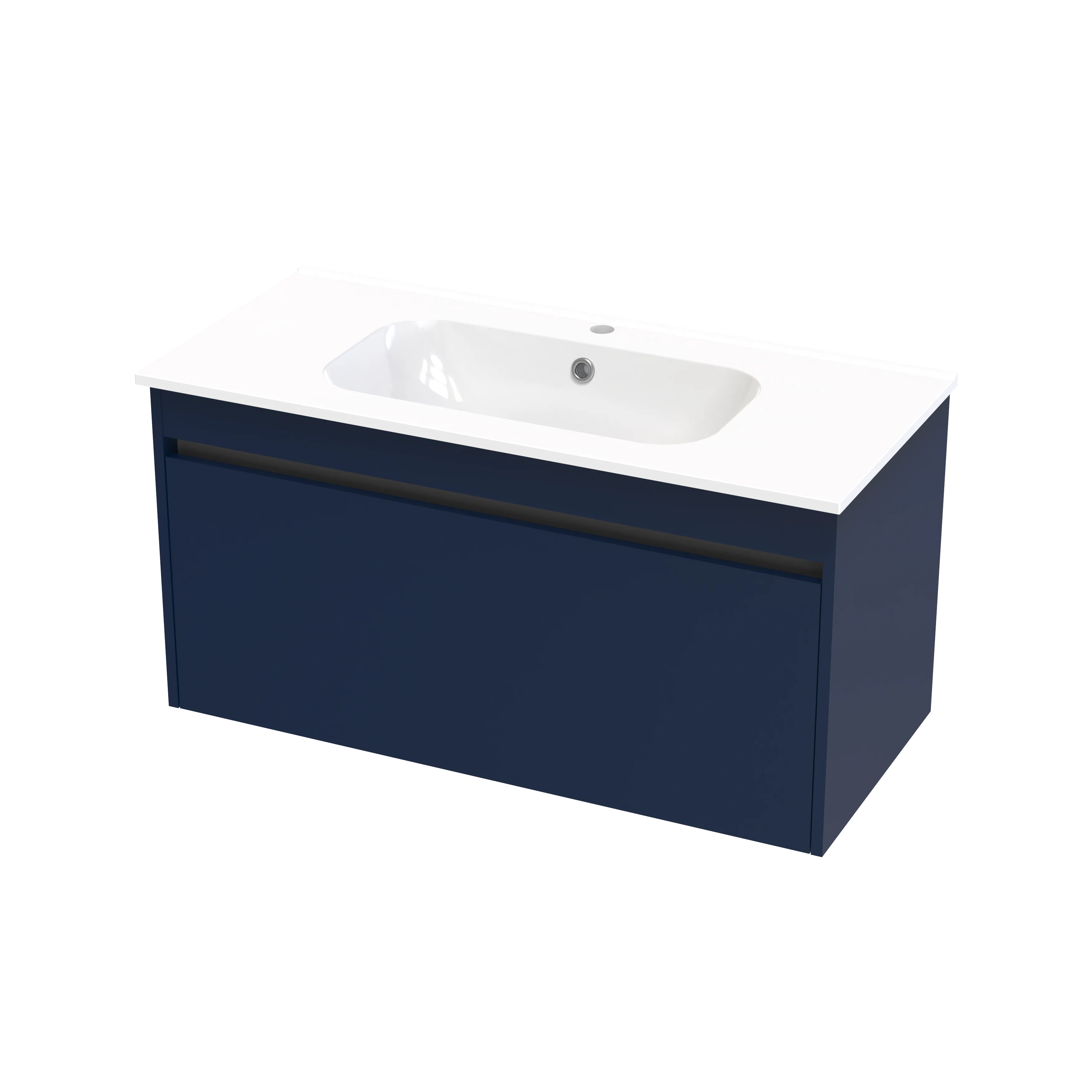 Nera Syrtari 1015 1 Drawer Wall Vanity