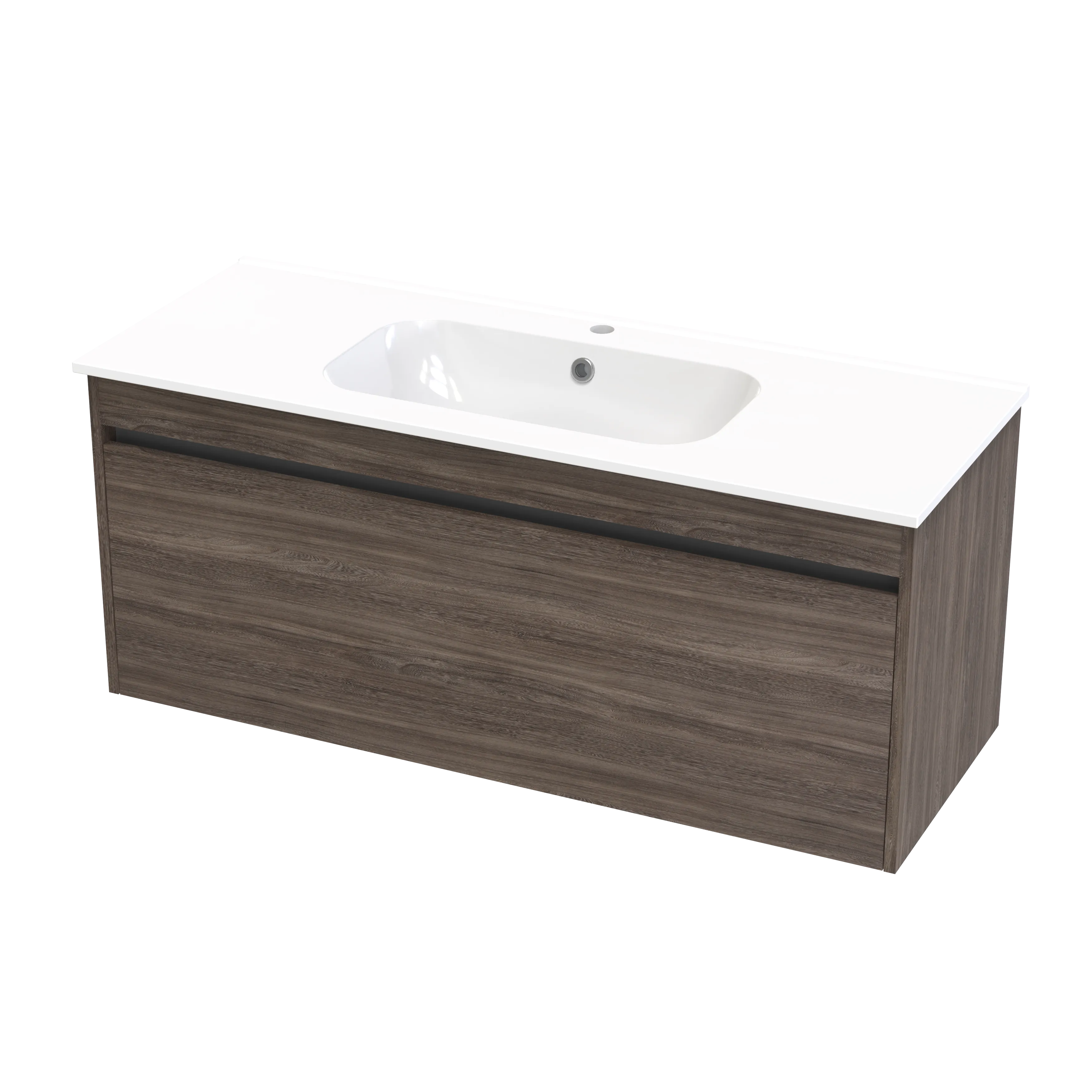 Nera Syrtari 1215 1 Drawer Wall Vanity
