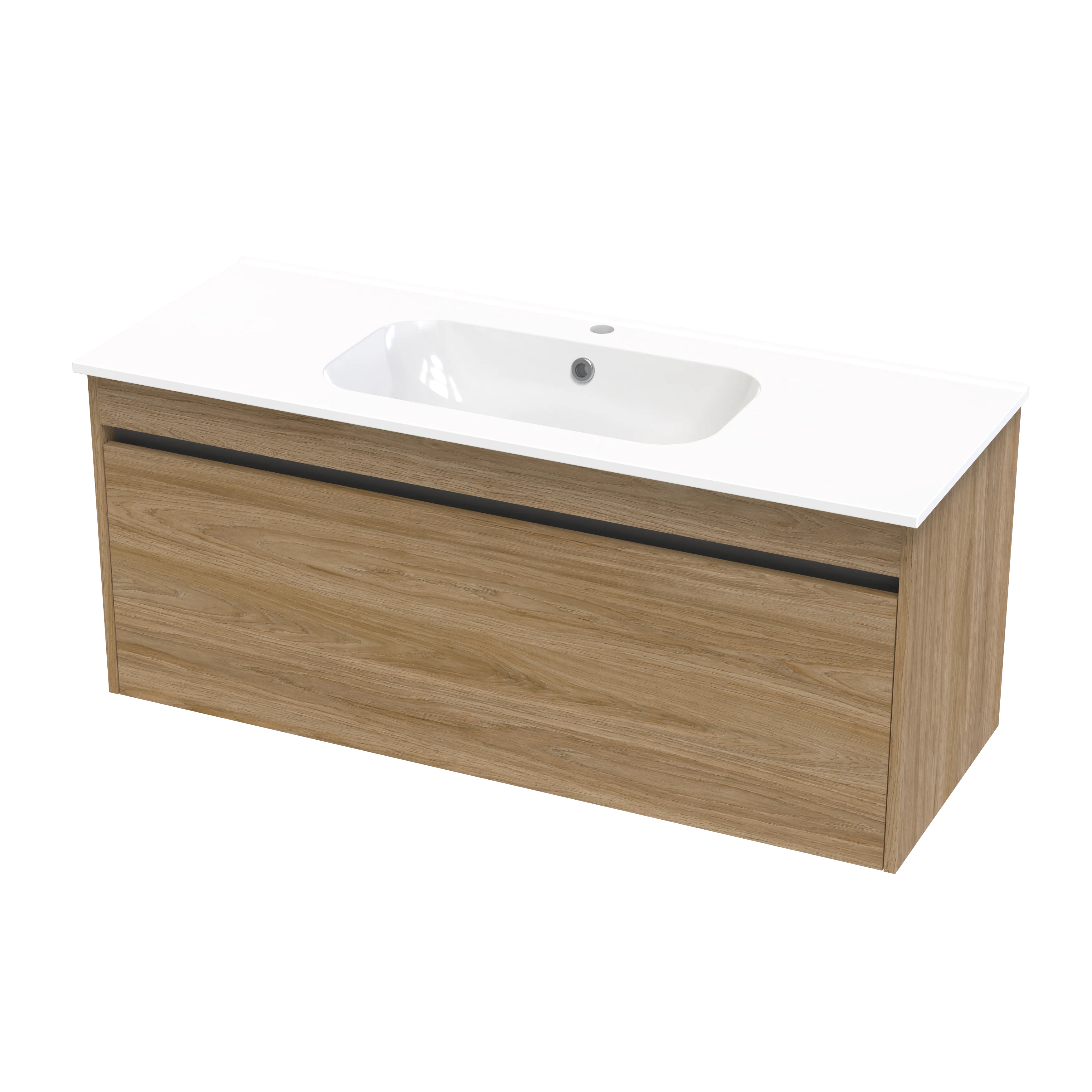 Nera Syrtari 1215 1 Drawer Wall Vanity