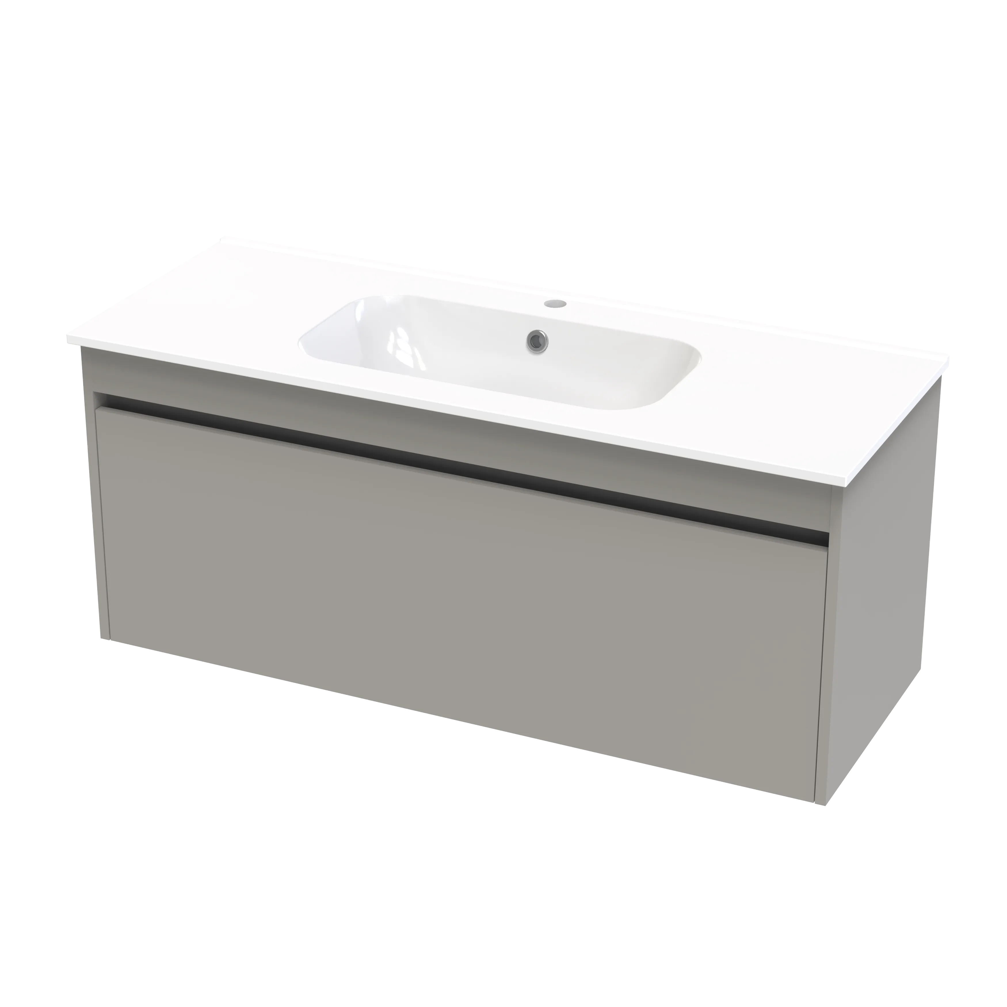 Nera Syrtari 1215 1 Drawer Wall Vanity
