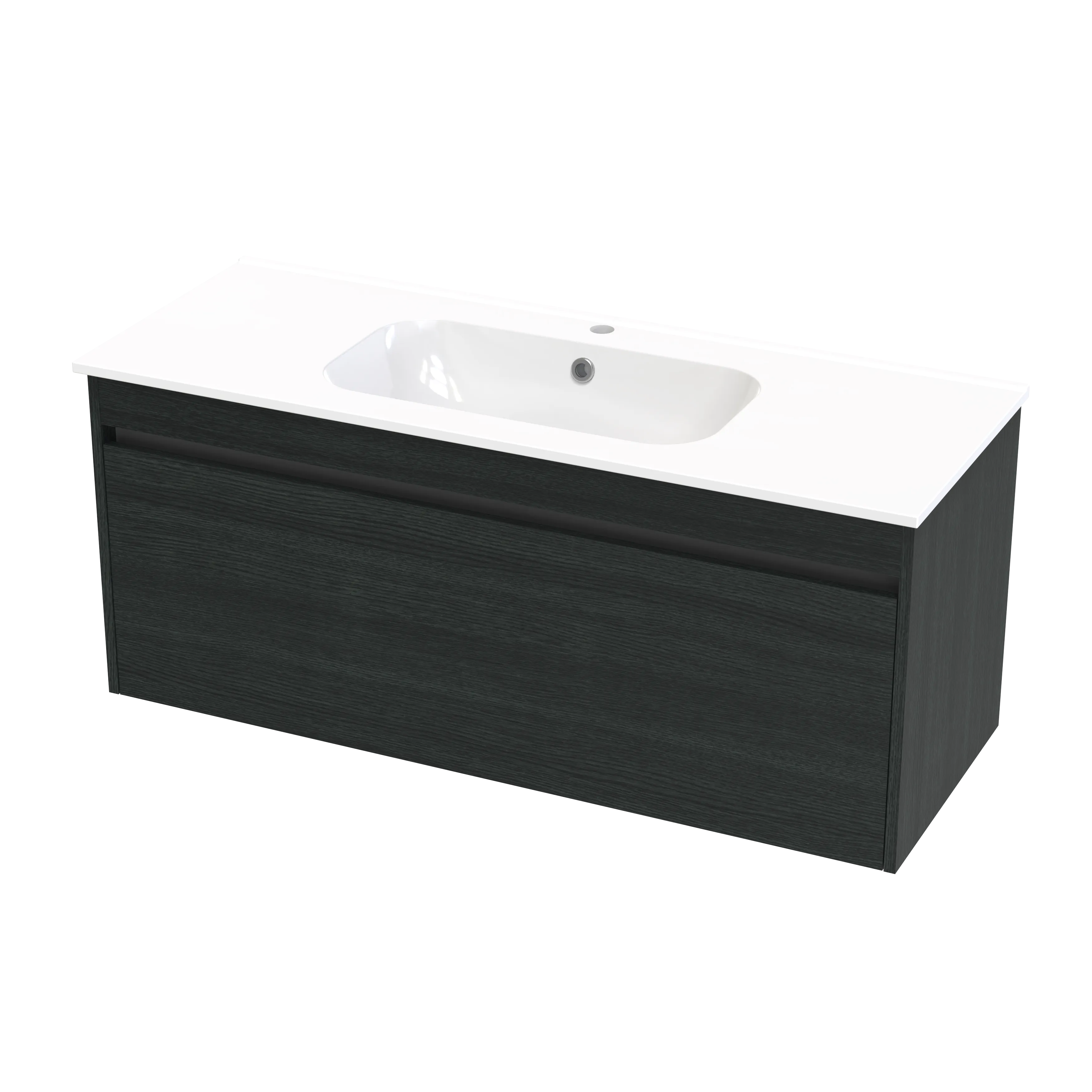 Nera Syrtari 1215 1 Drawer Wall Vanity
