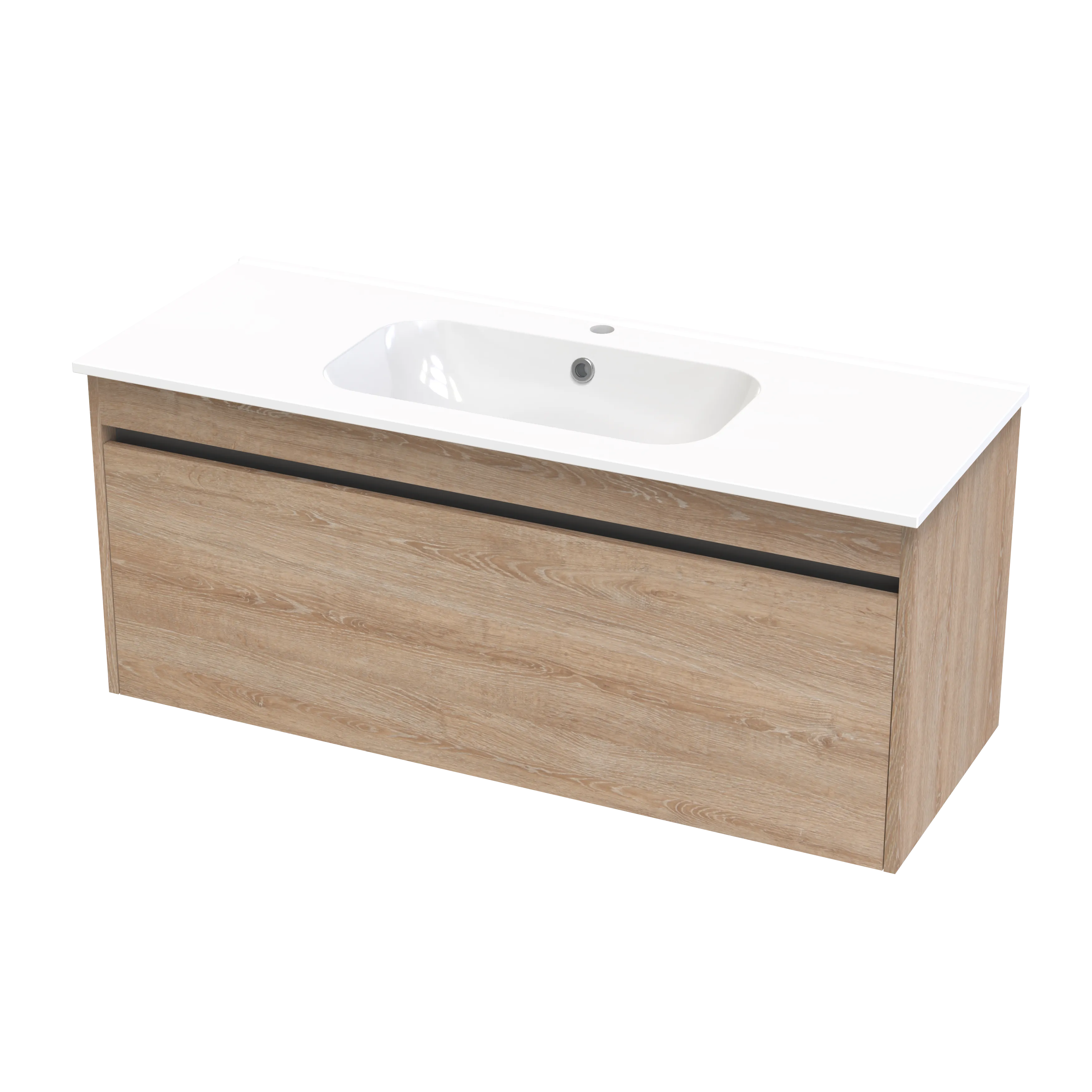 Nera Syrtari 1215 1 Drawer Wall Vanity