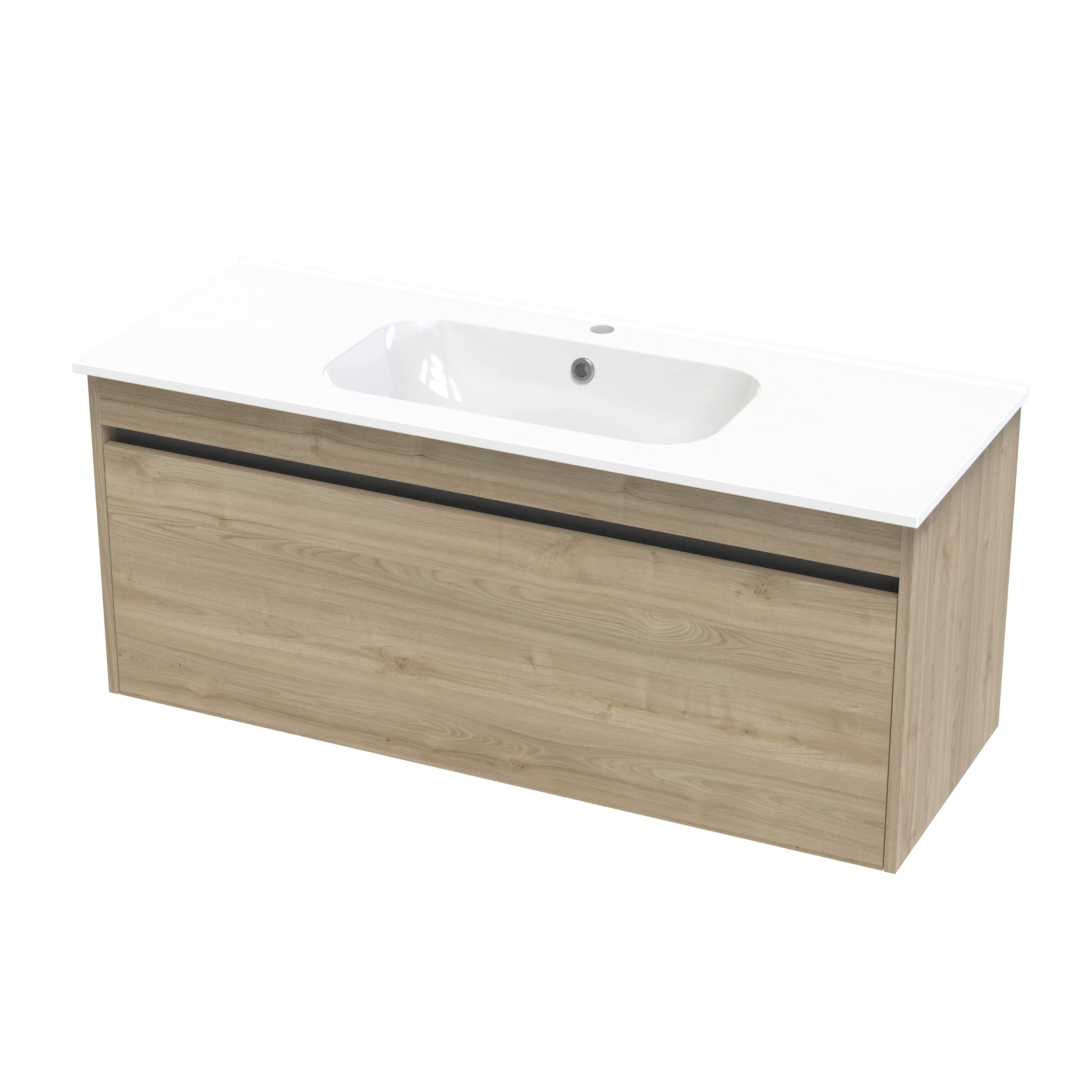 Nera Syrtari 1215 1 Drawer Wall Vanity
