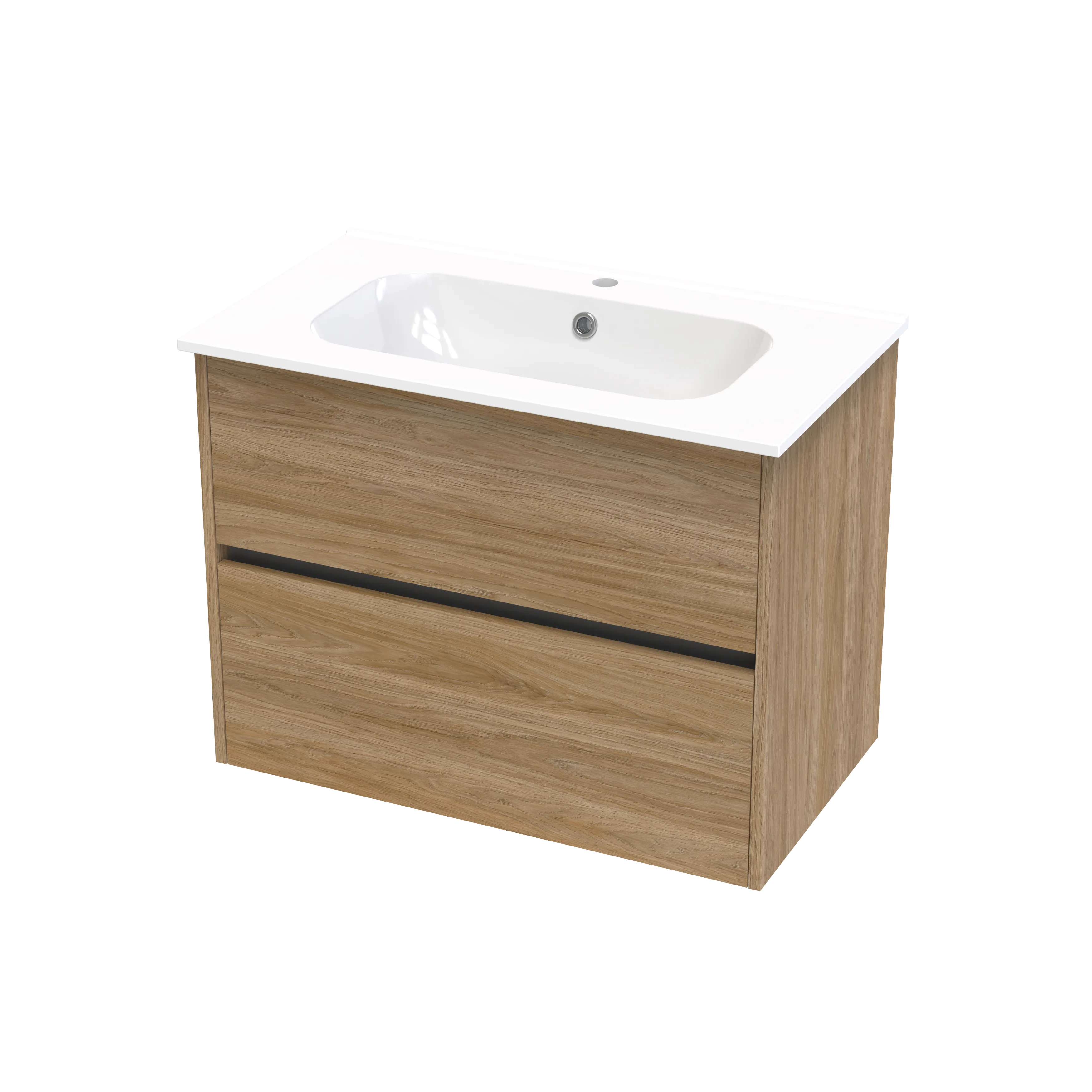 Nera Syrtari 815 2 Drawer Wall Vanity