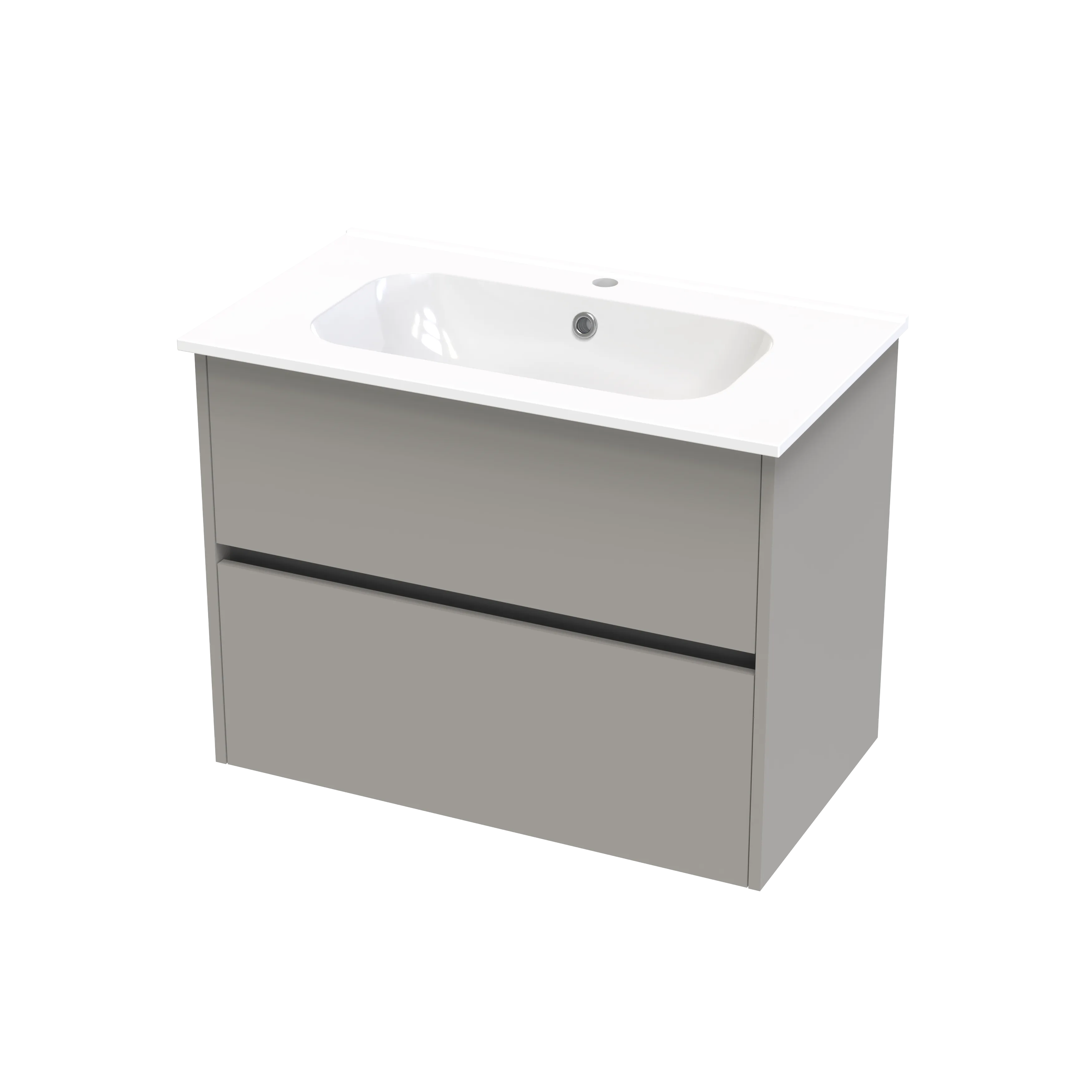 Nera Syrtari 815 2 Drawer Wall Vanity