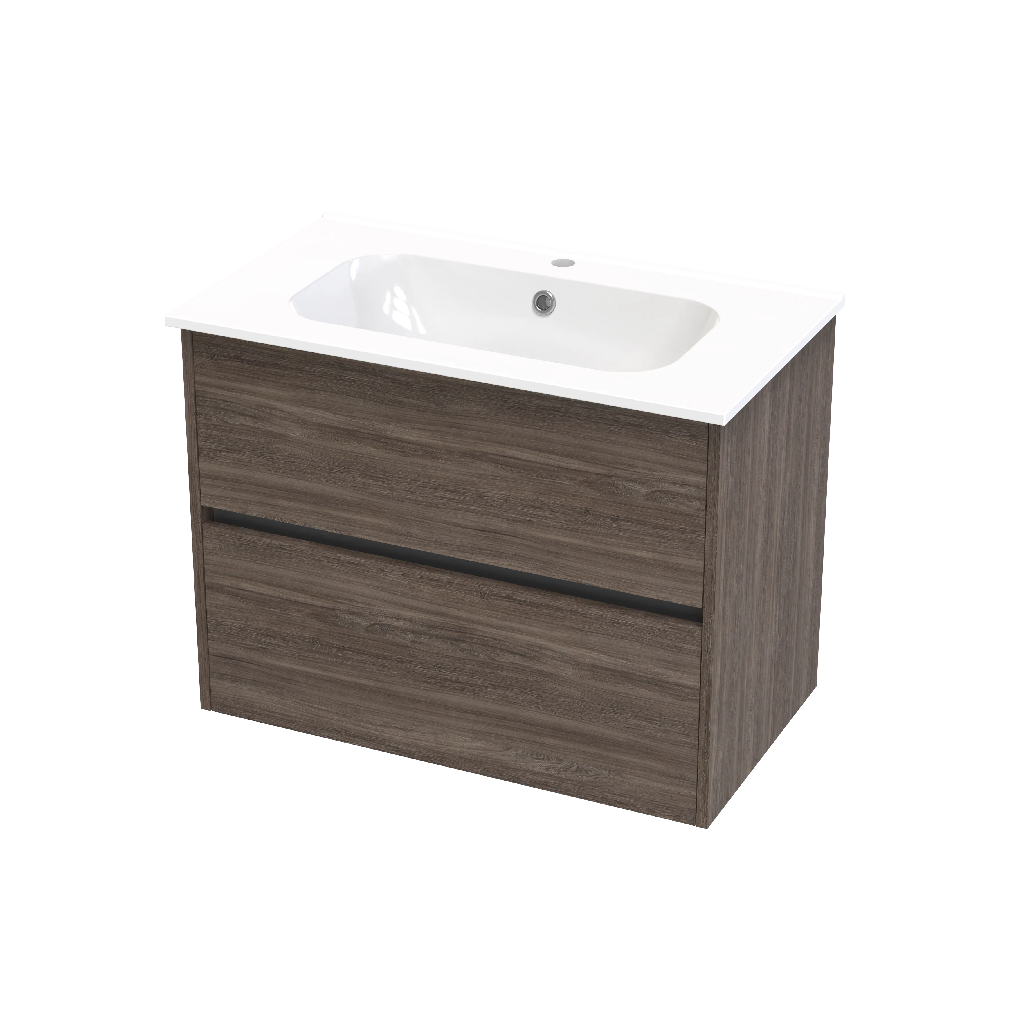 Nera Syrtari 815 2 Drawer Wall Vanity