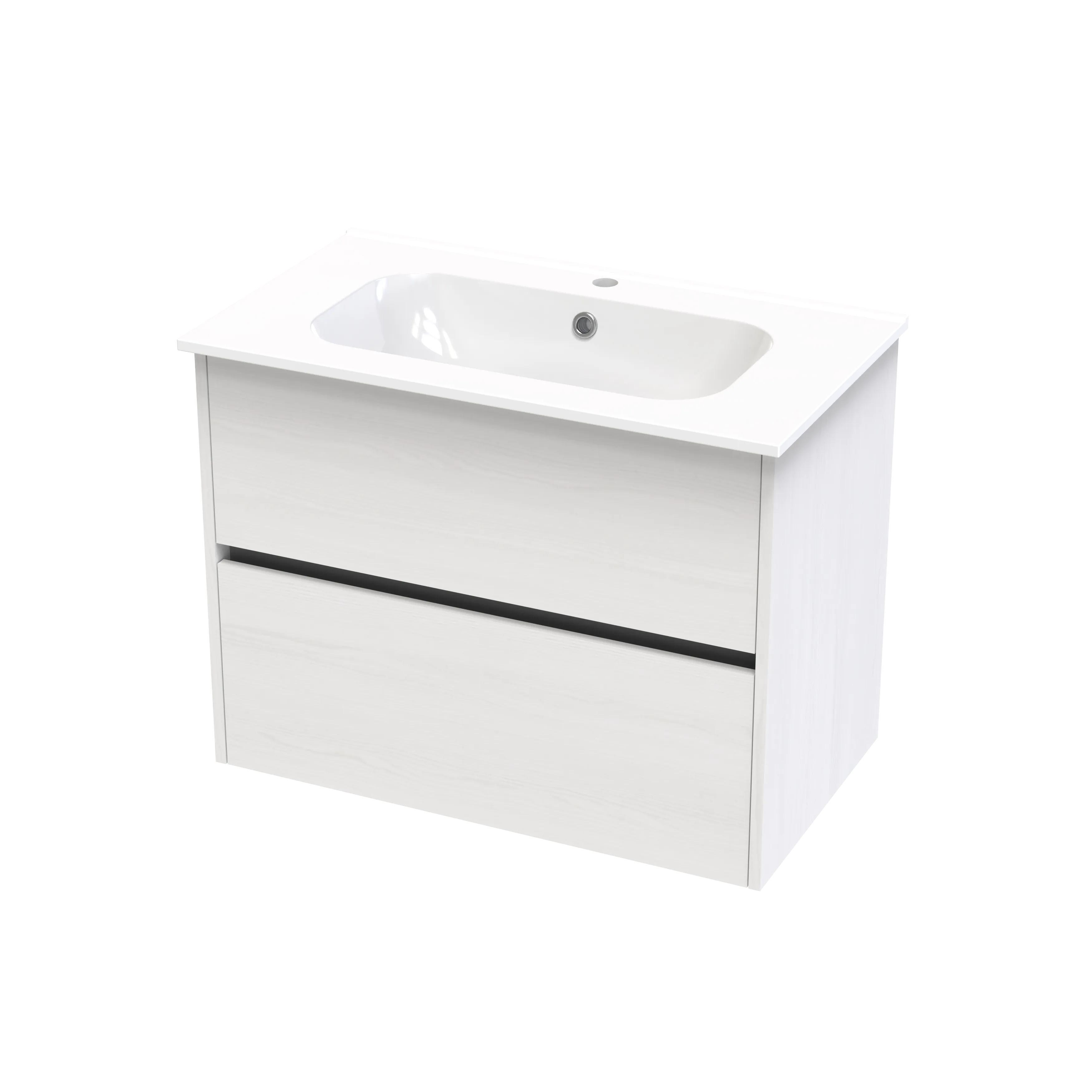 Nera Syrtari 815 2 Drawer Wall Vanity
