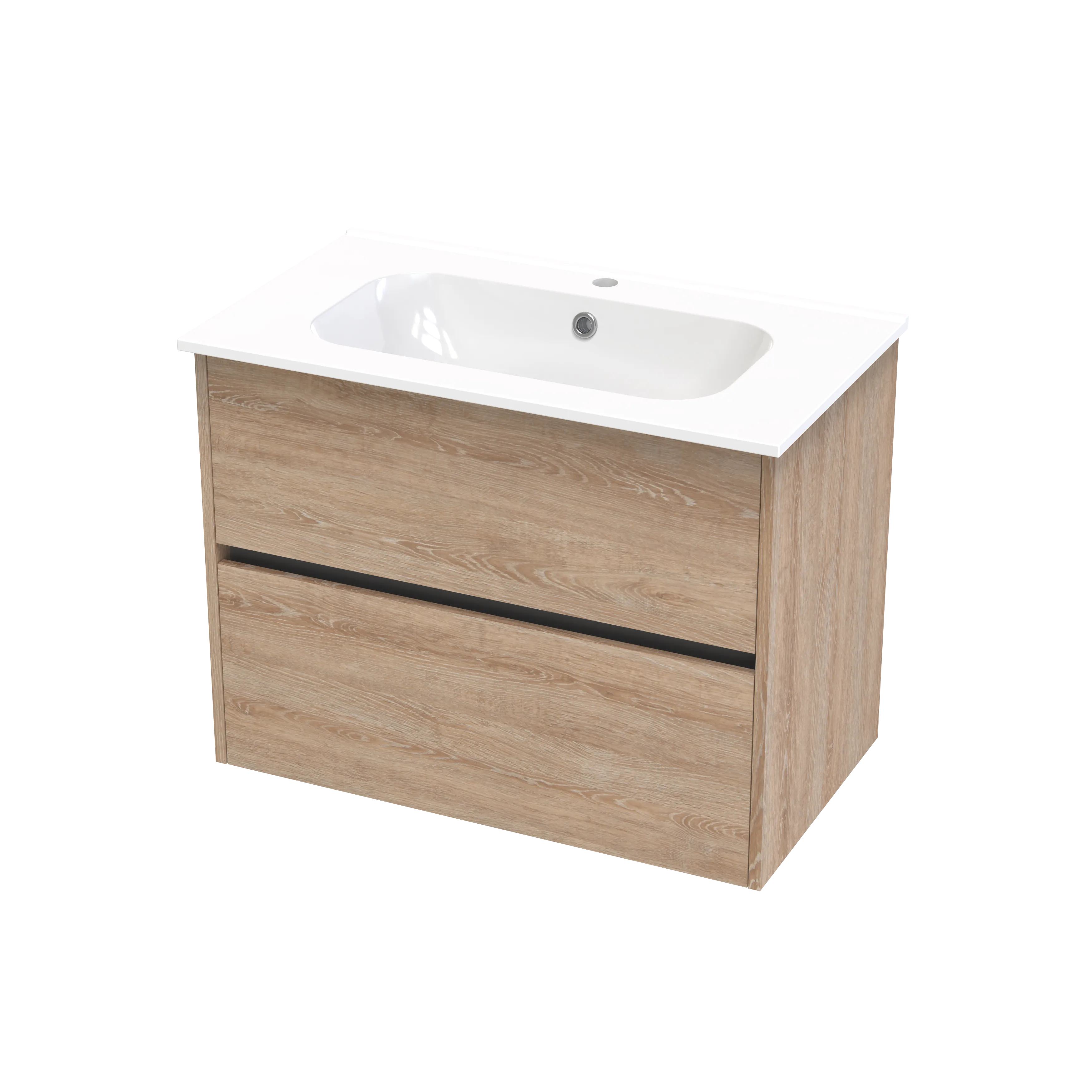 Nera Syrtari 815 2 Drawer Wall Vanity