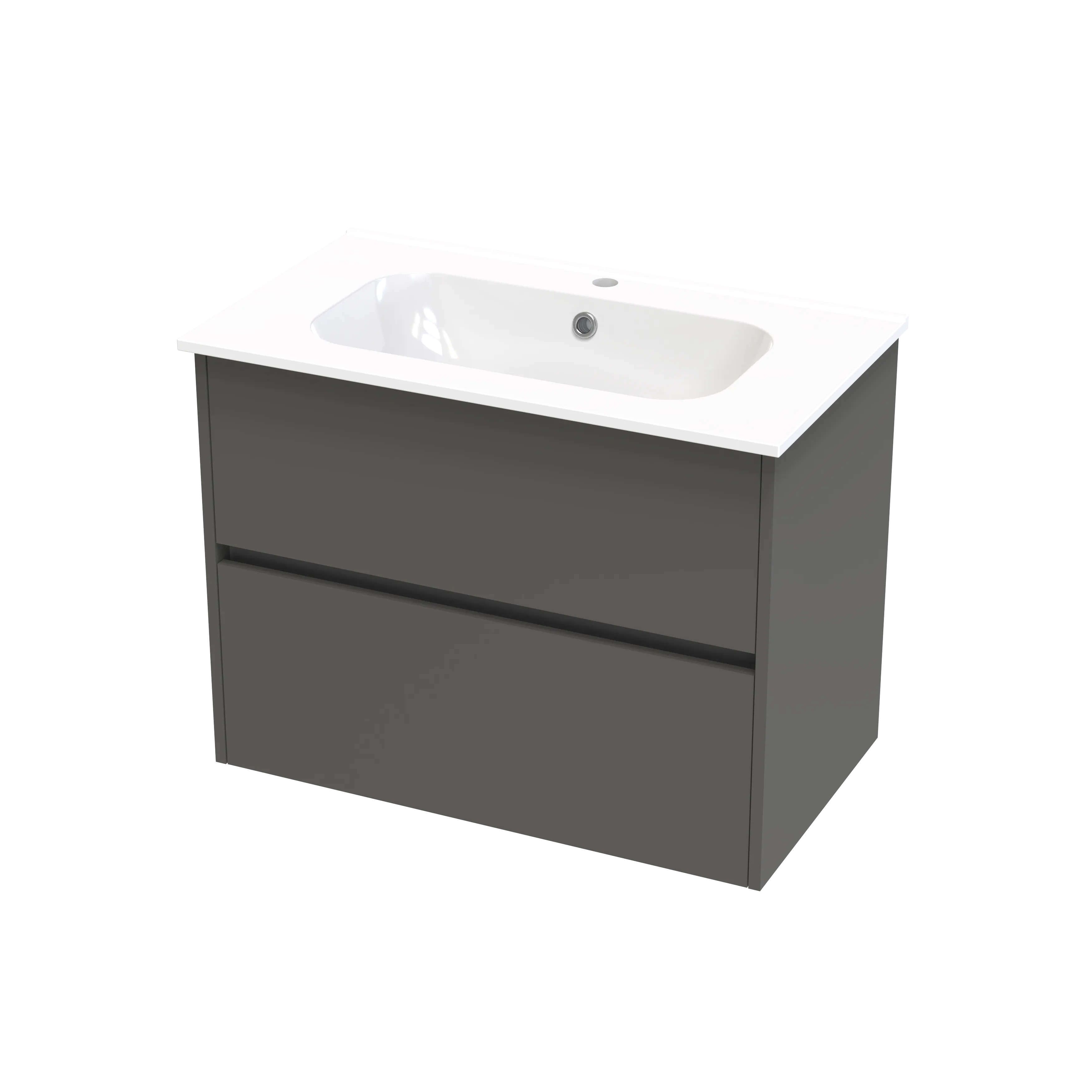 Nera Syrtari 815 2 Drawer Wall Vanity