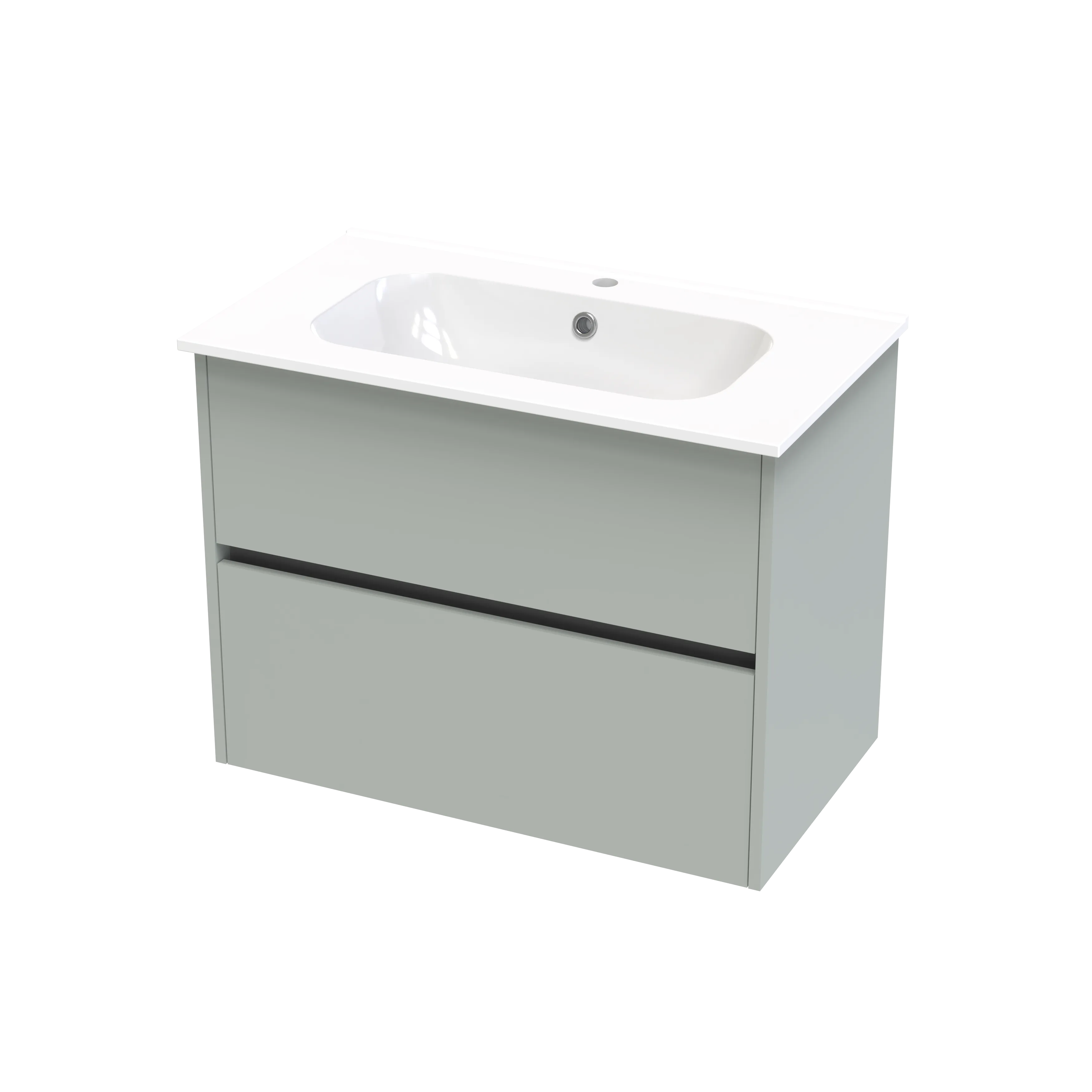 Nera Syrtari 815 2 Drawer Wall Vanity