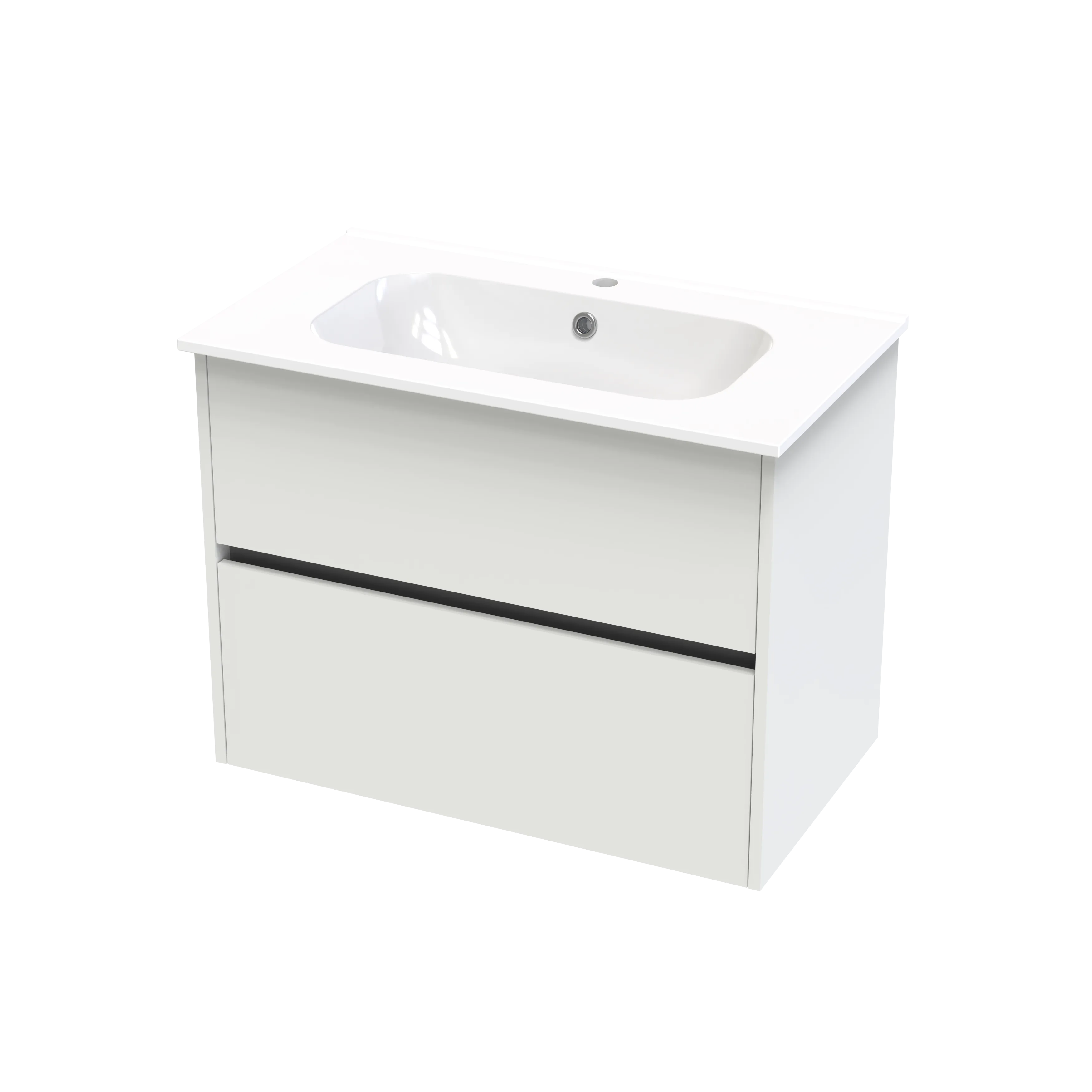 Nera Syrtari 815 2 Drawer Wall Vanity