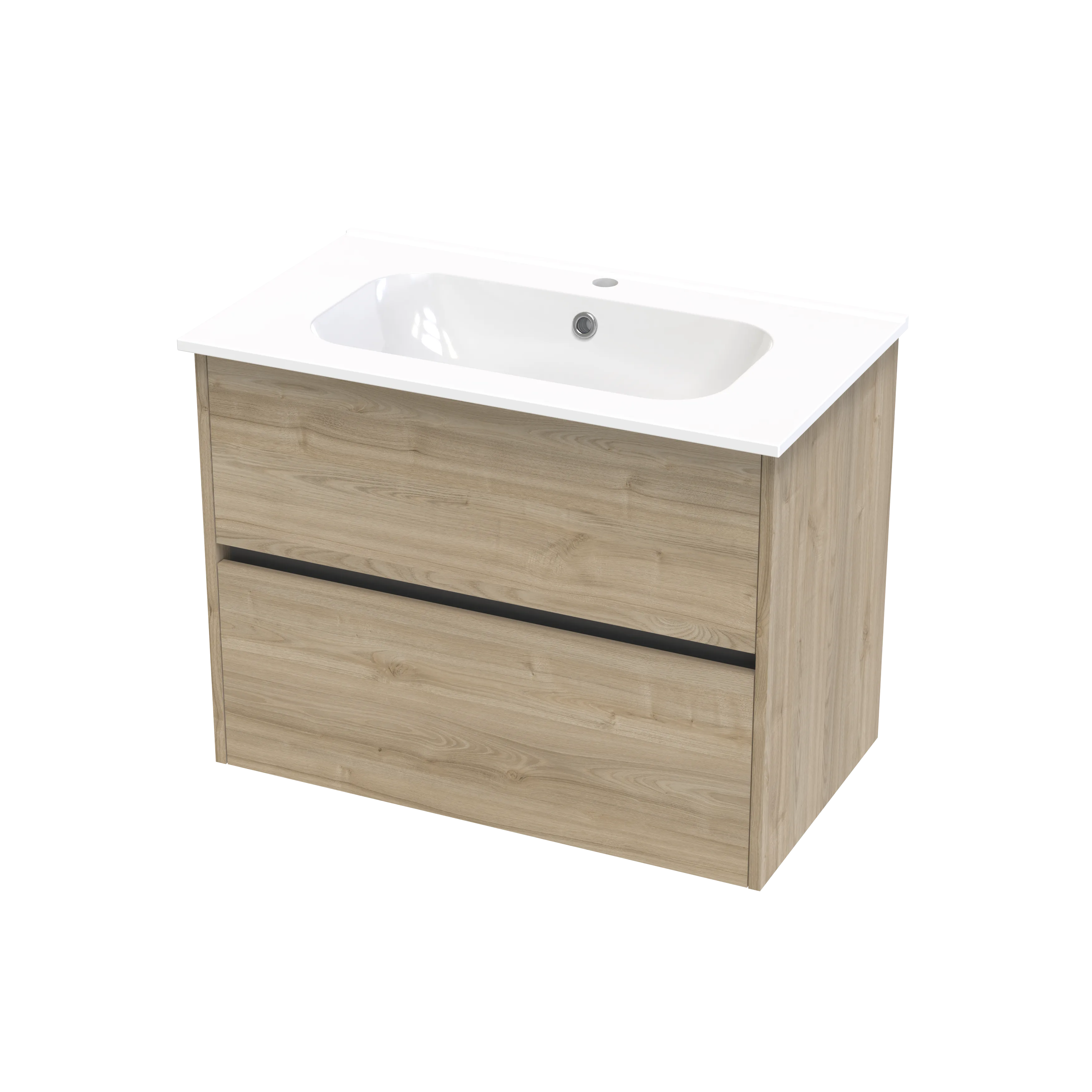 Nera Syrtari 815 2 Drawer Wall Vanity
