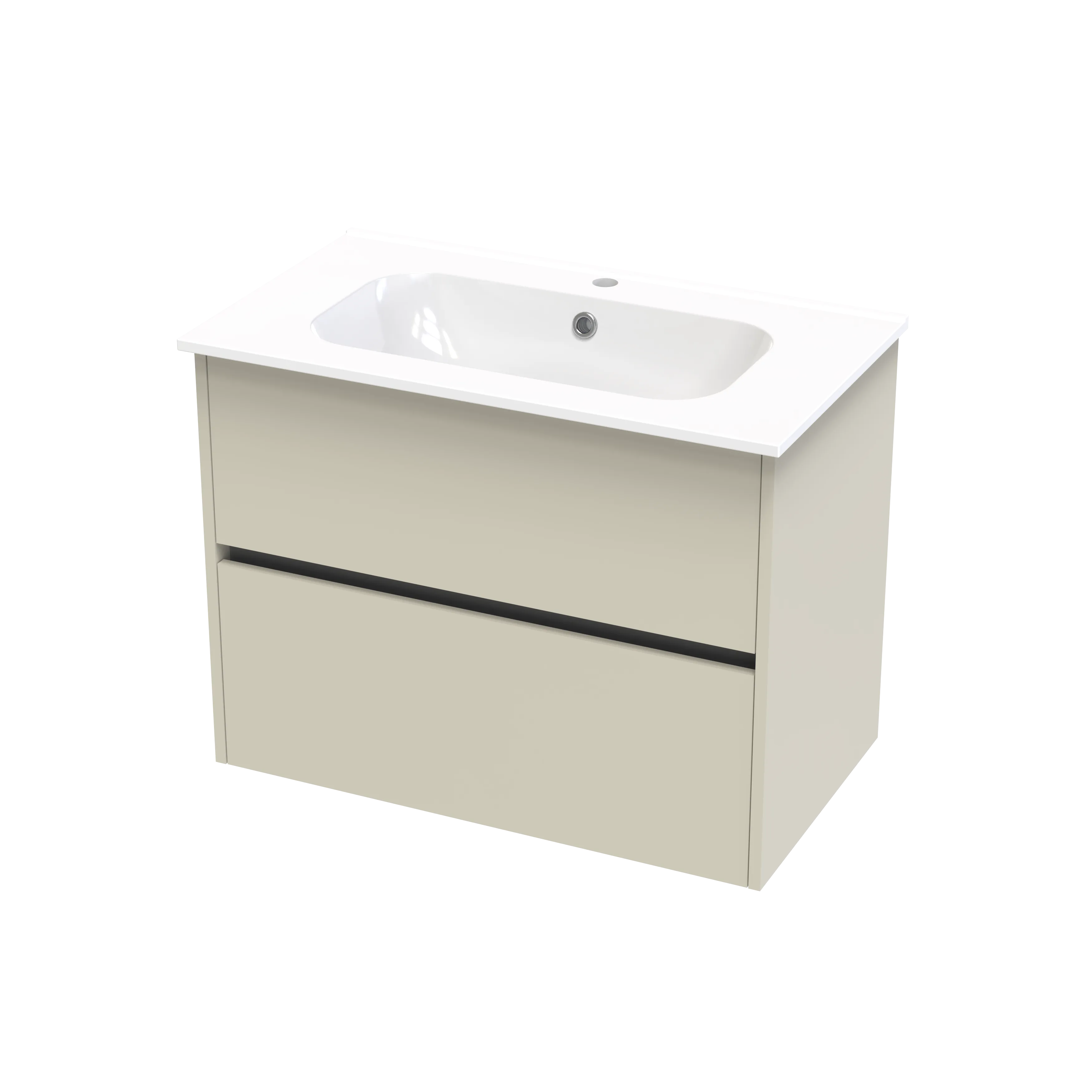 Nera Syrtari 815 2 Drawer Wall Vanity